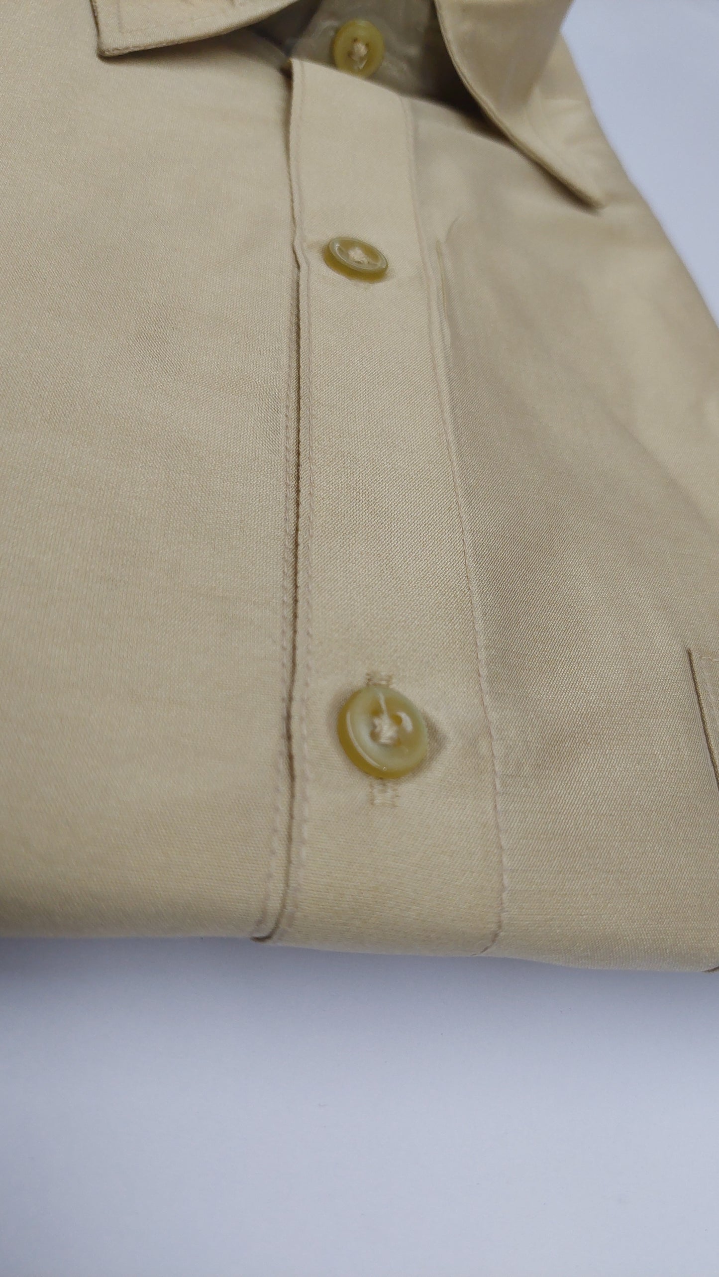 BEIGE SILK SHIRT