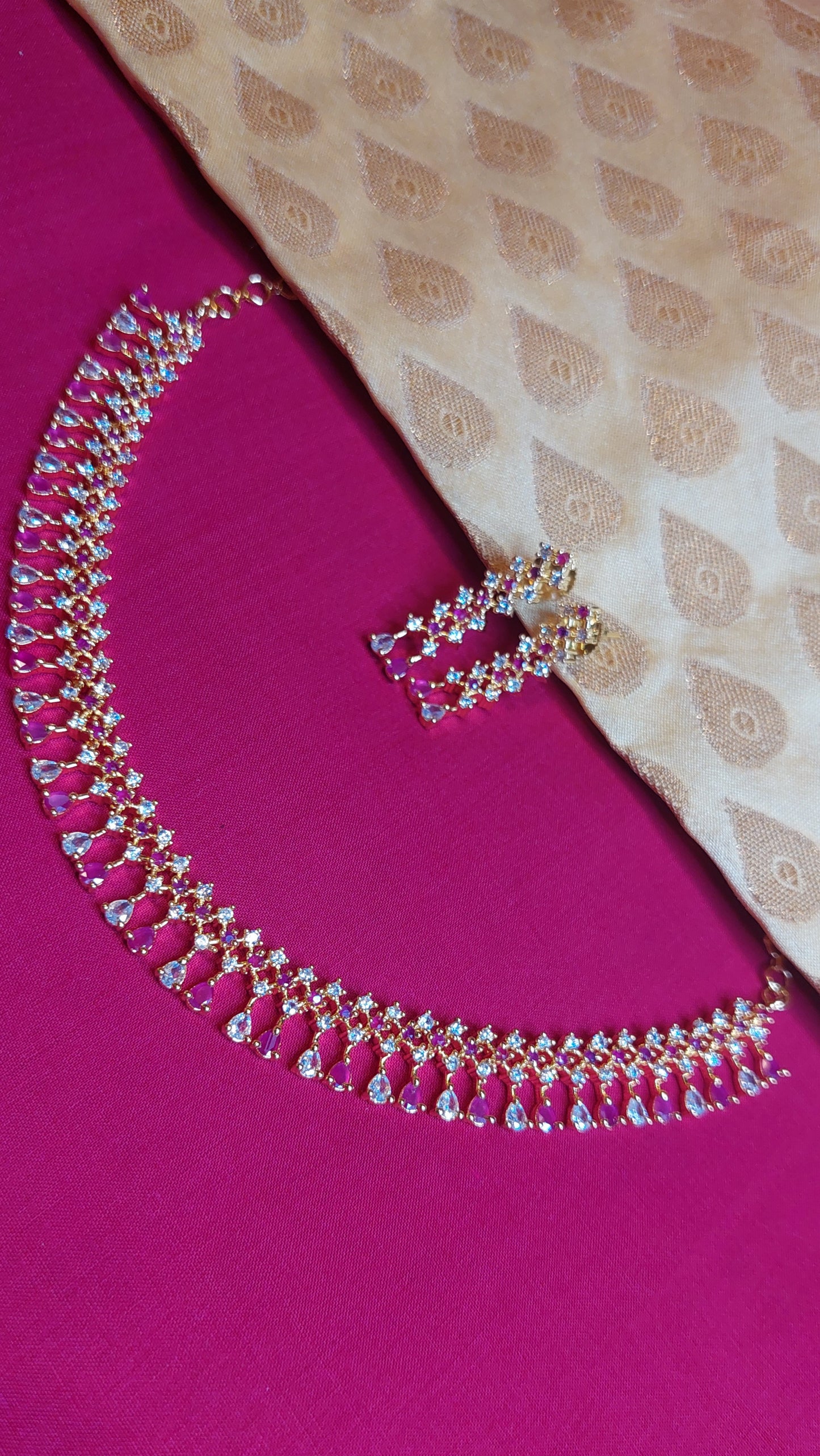 GOLD A.D. STONE SET 0012