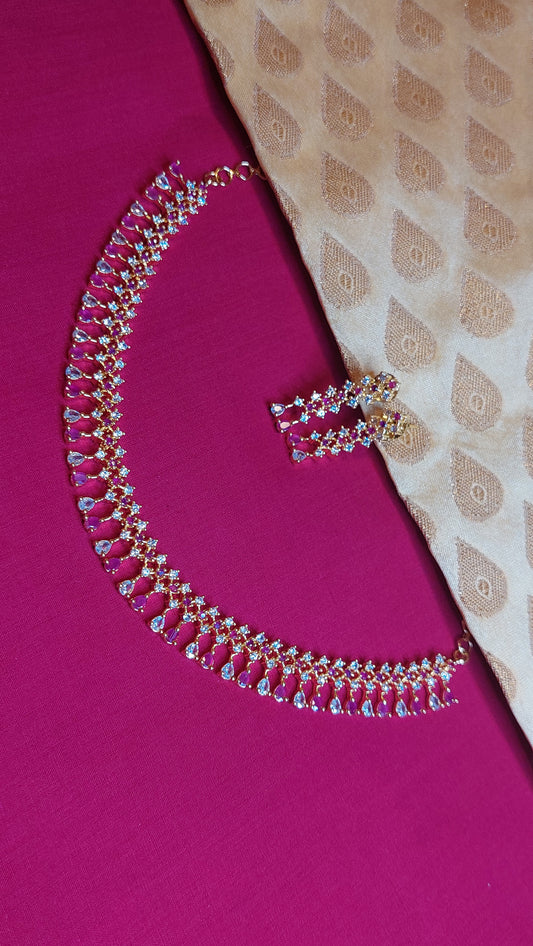 GOLD A.D. STONE SET 0012