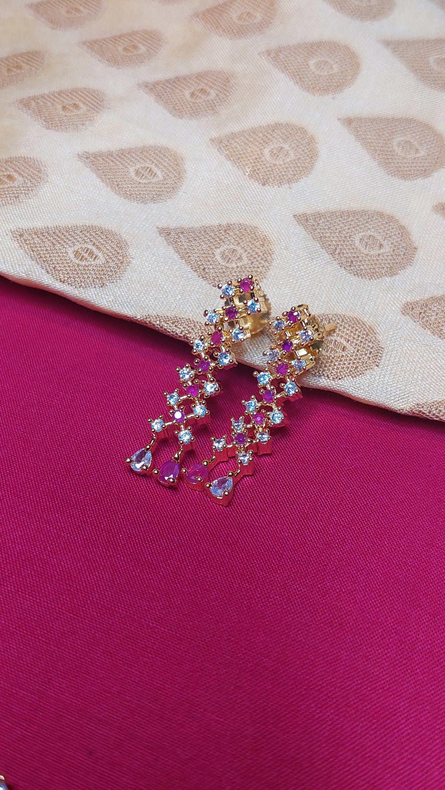 GOLD A.D. STONE SET 0012