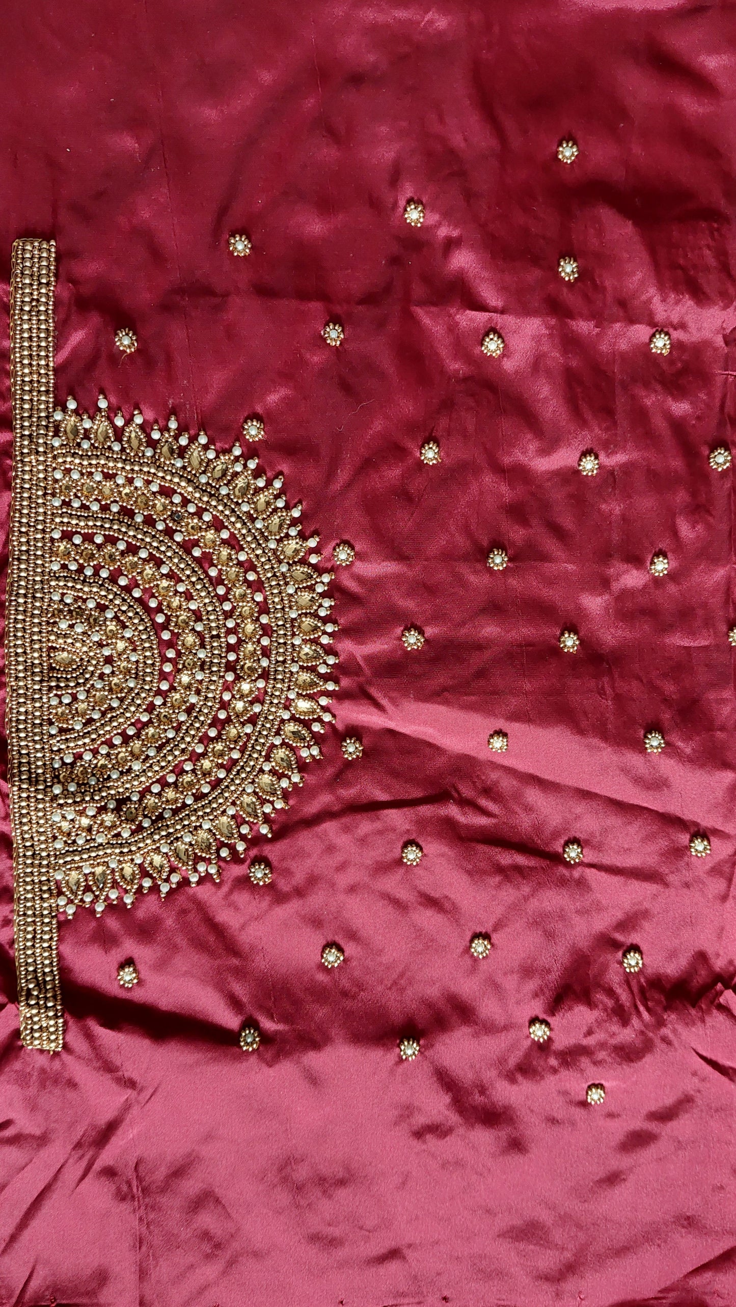 BRIDAL BLOUSE MATERIAL 003