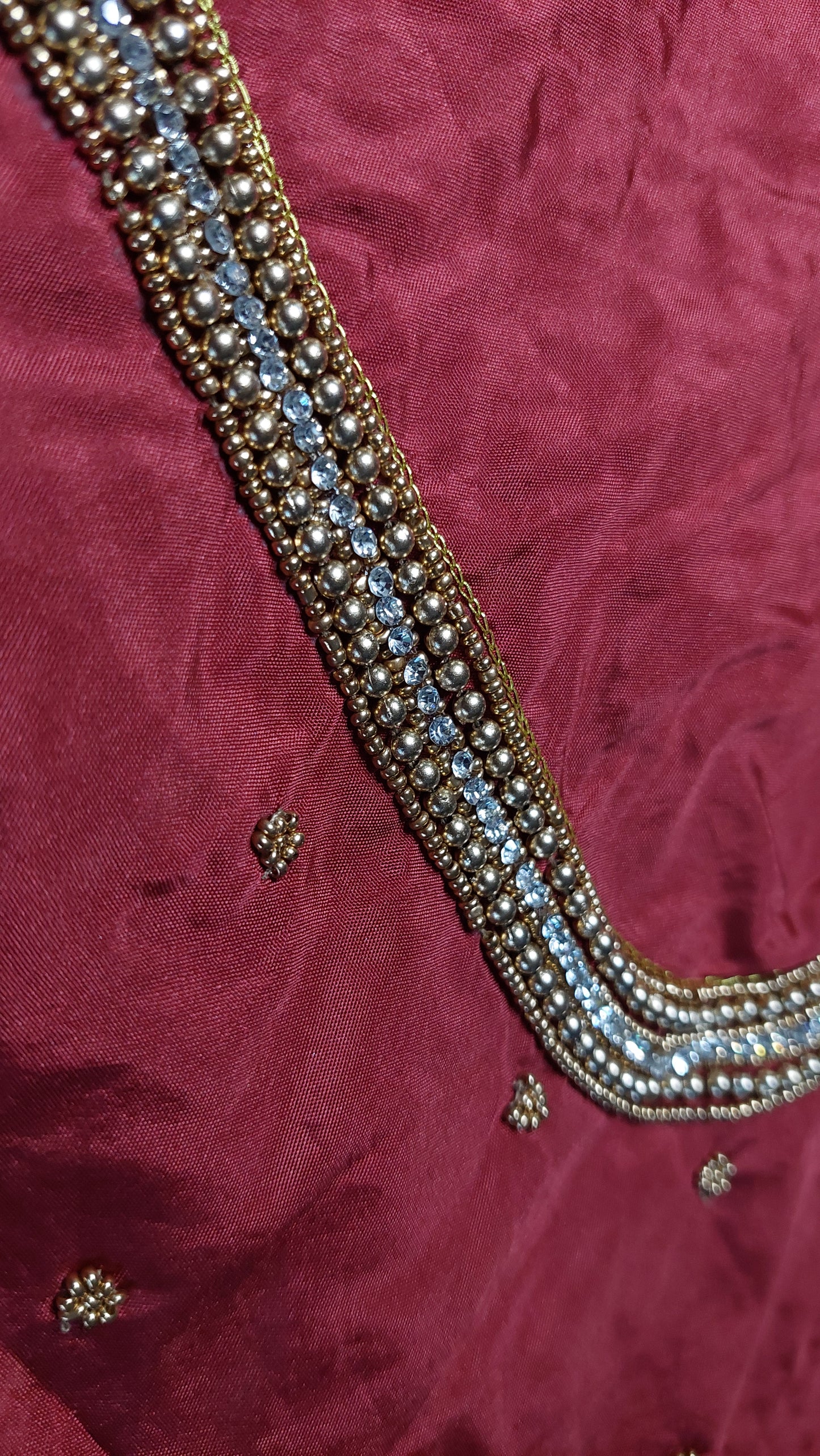 BRIDAL BLOUSE MATERIAL 006