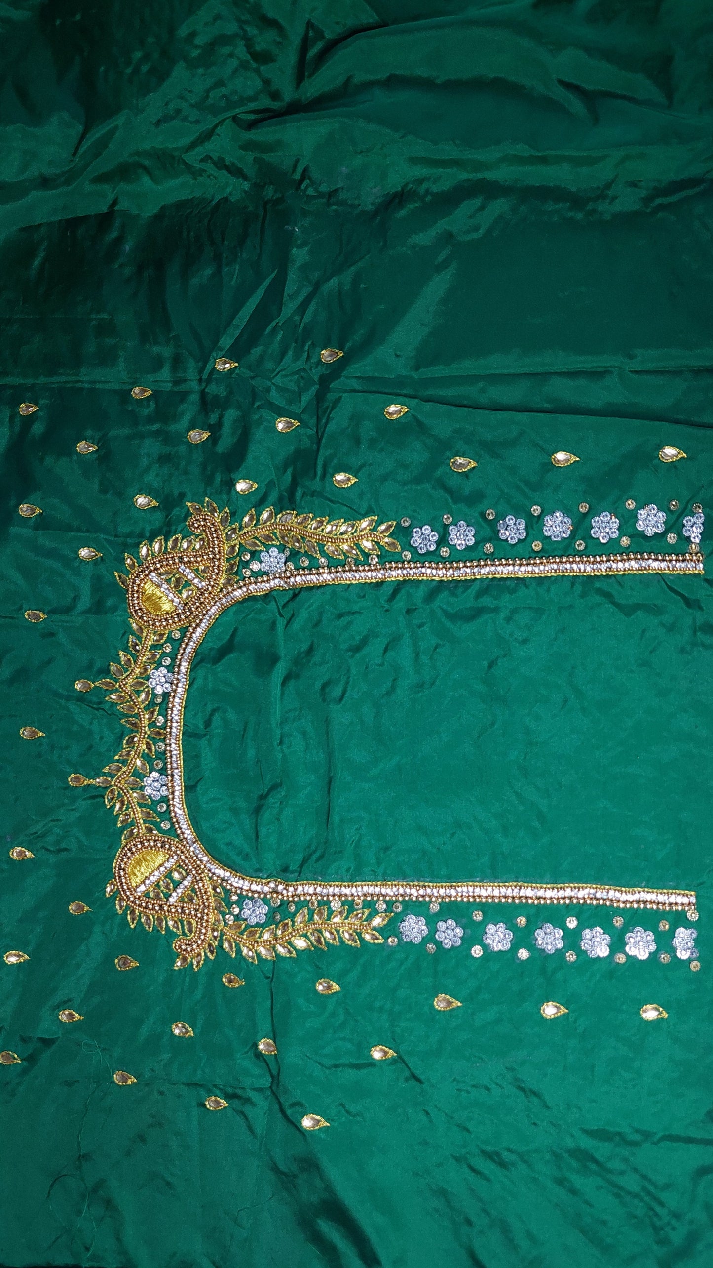 BRIDAL BLOUSE MATERIAL 008