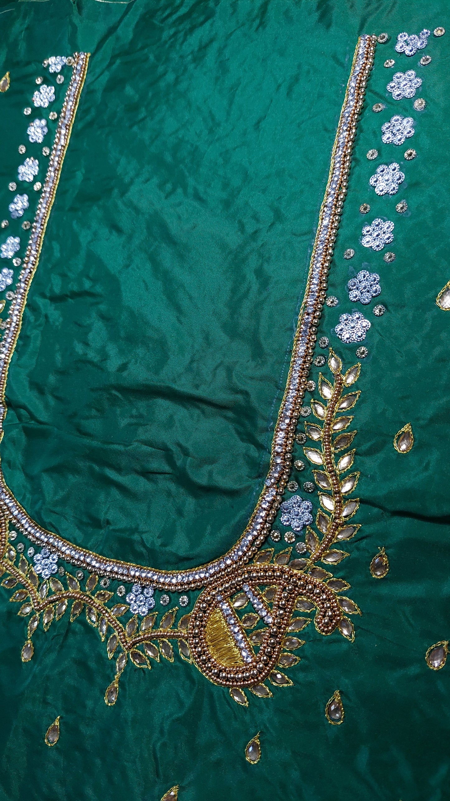 BRIDAL BLOUSE MATERIAL 008