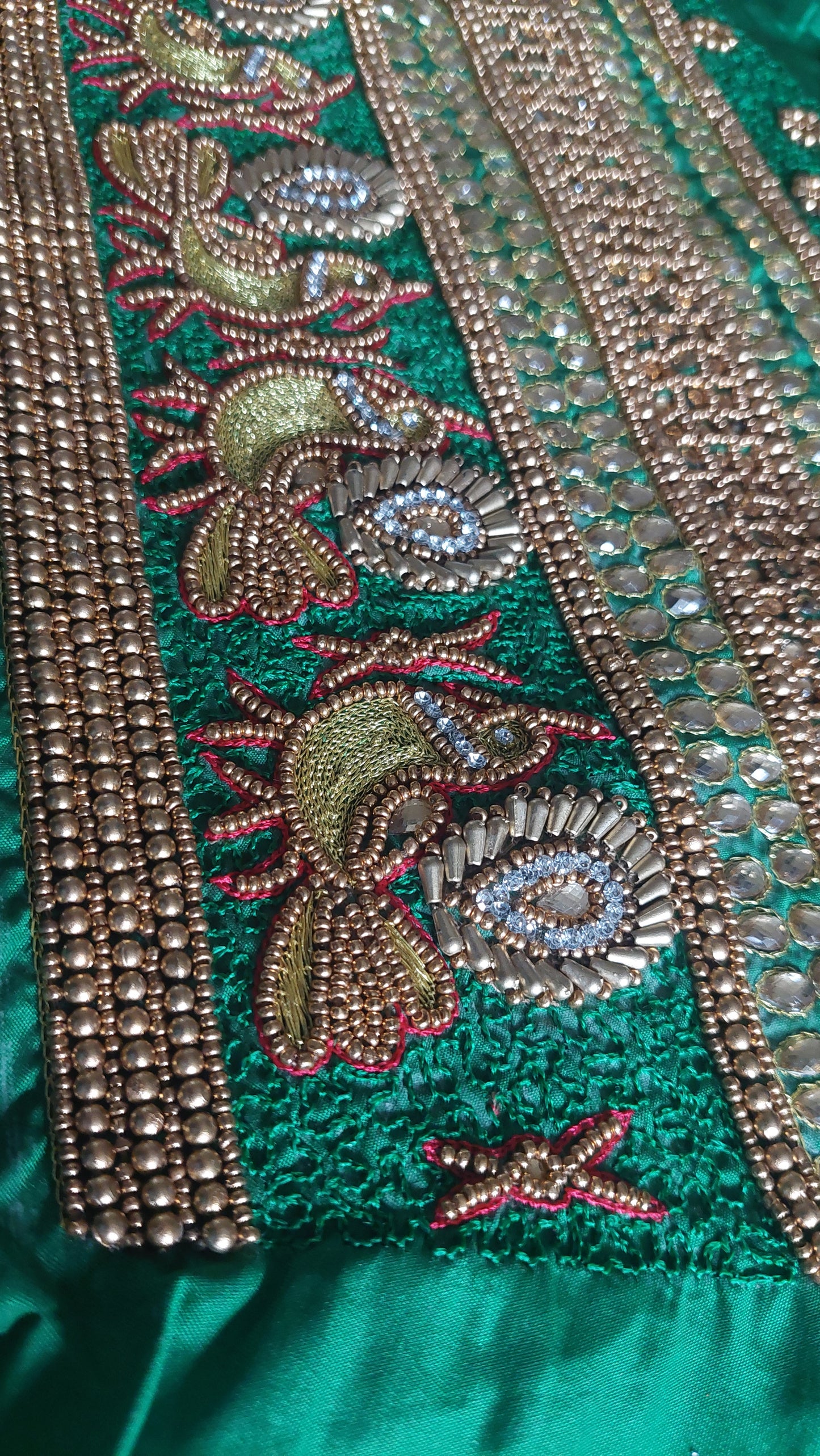 BRIDAL BLOUSE MATERIAL 011