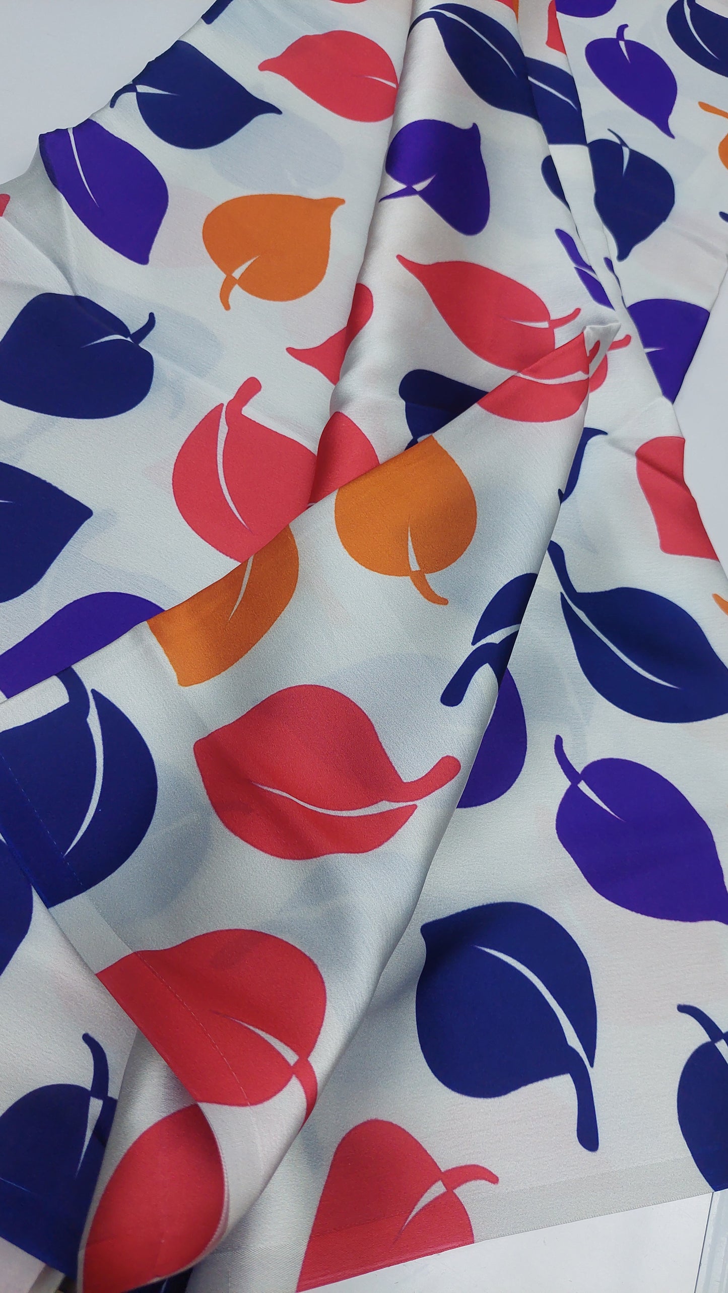 PRINTED SATIN SAREE 001