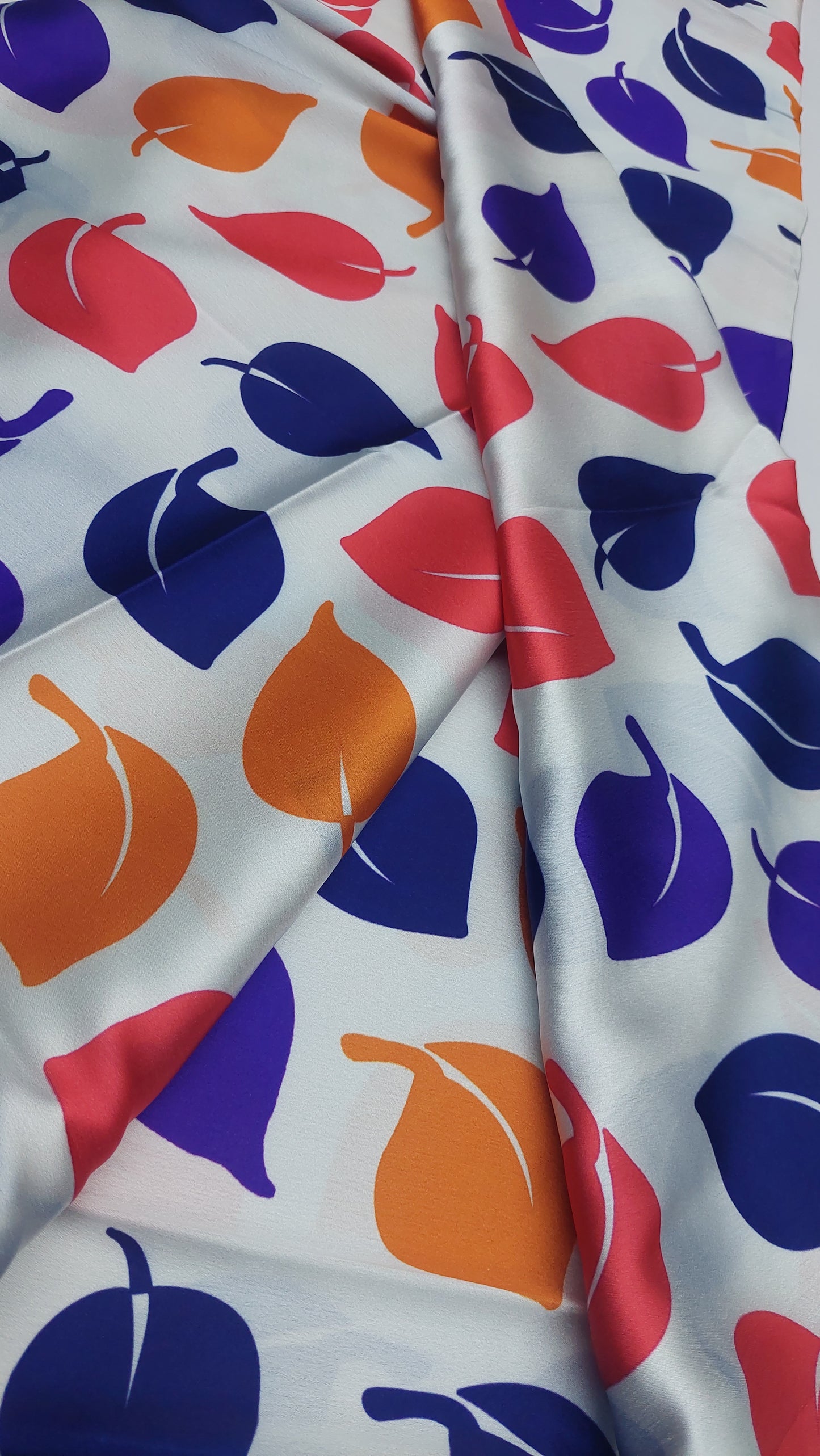 PRINTED SATIN SAREE 001