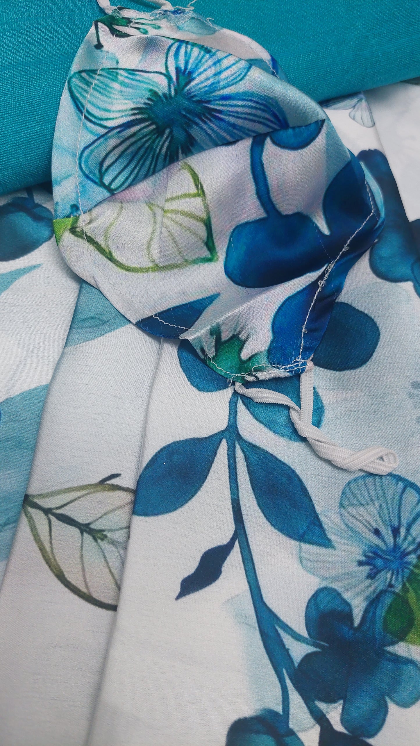 PRINTED SATIN SAREE 003