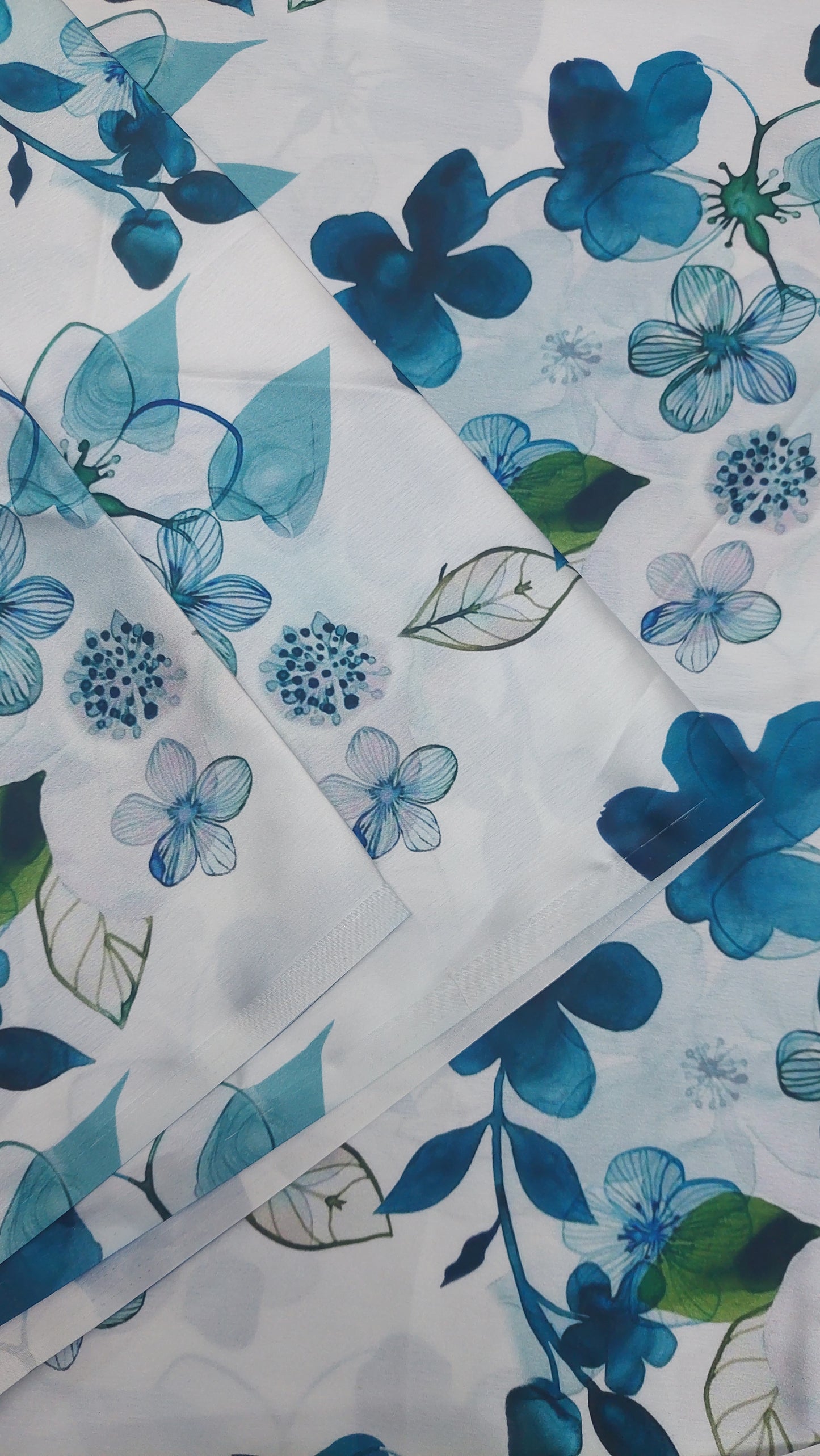 PRINTED SATIN SAREE 003