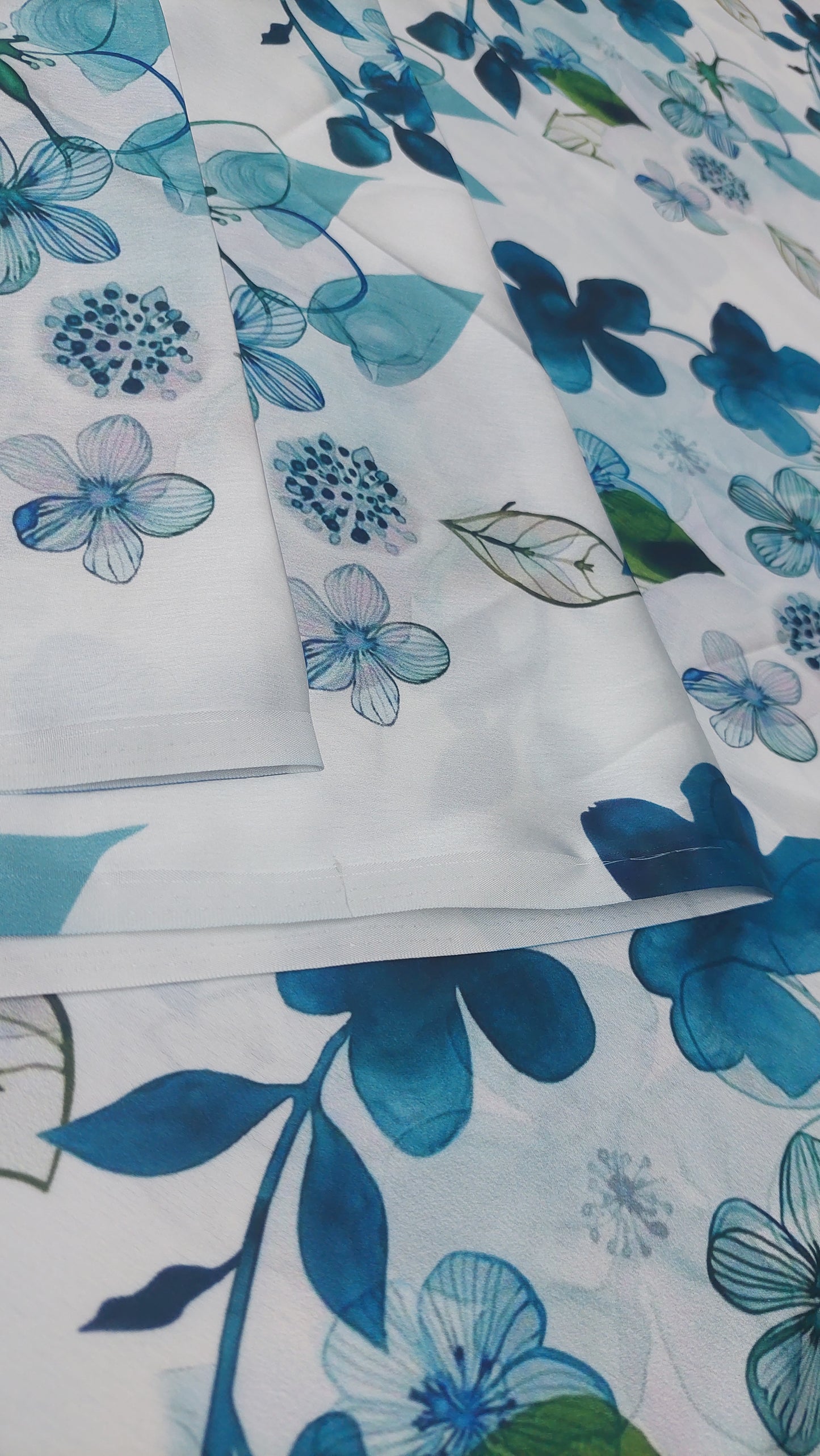 PRINTED SATIN SAREE 003