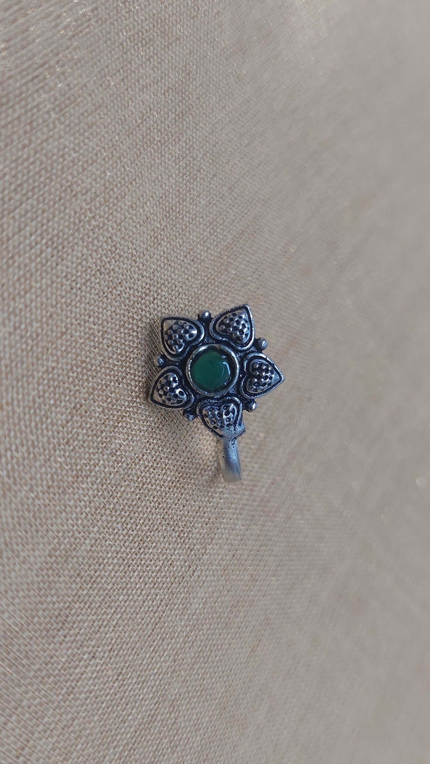 SILVER NOSE NATH 021