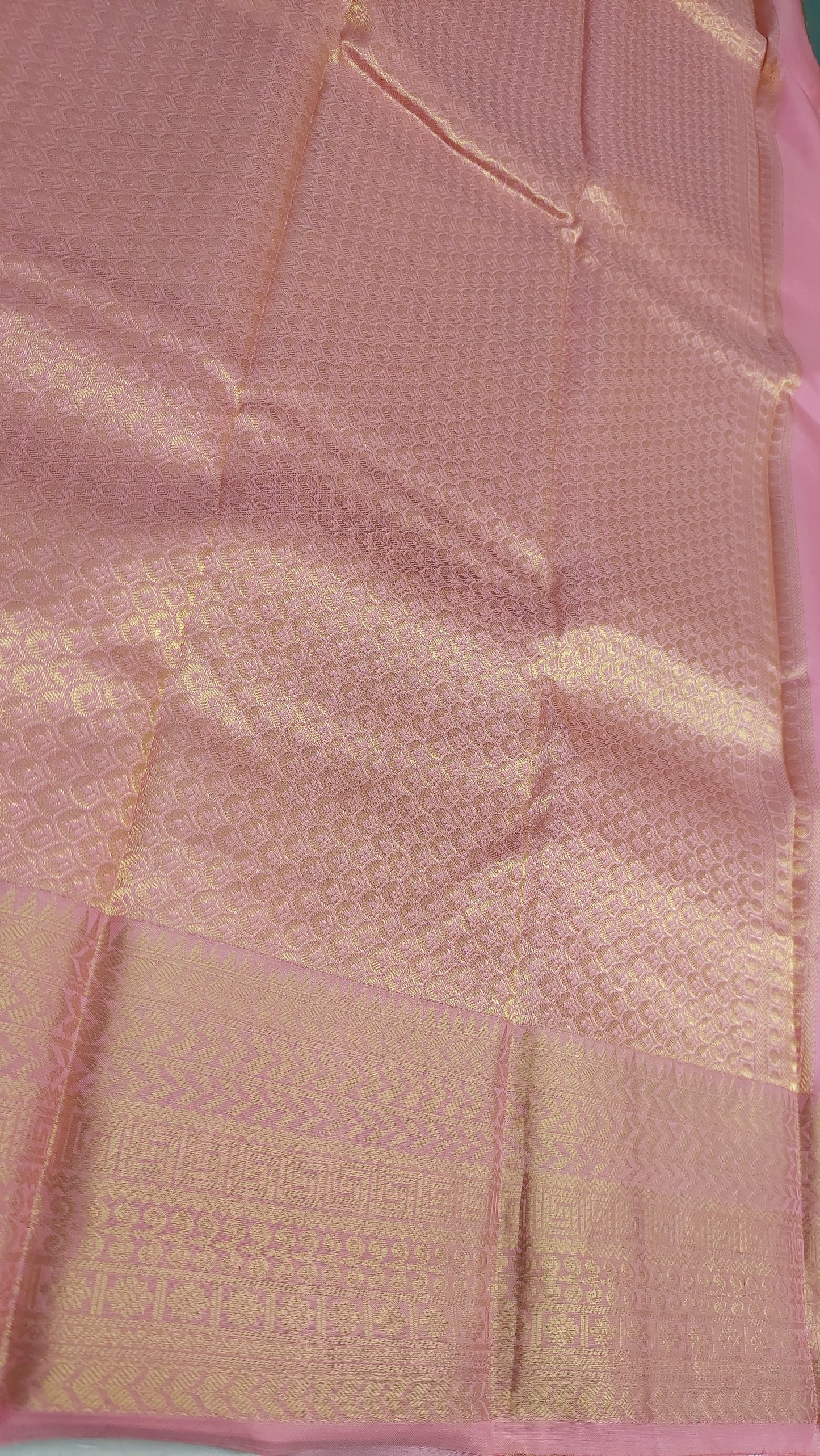 OLD ROSE PINK KANJIPURAM