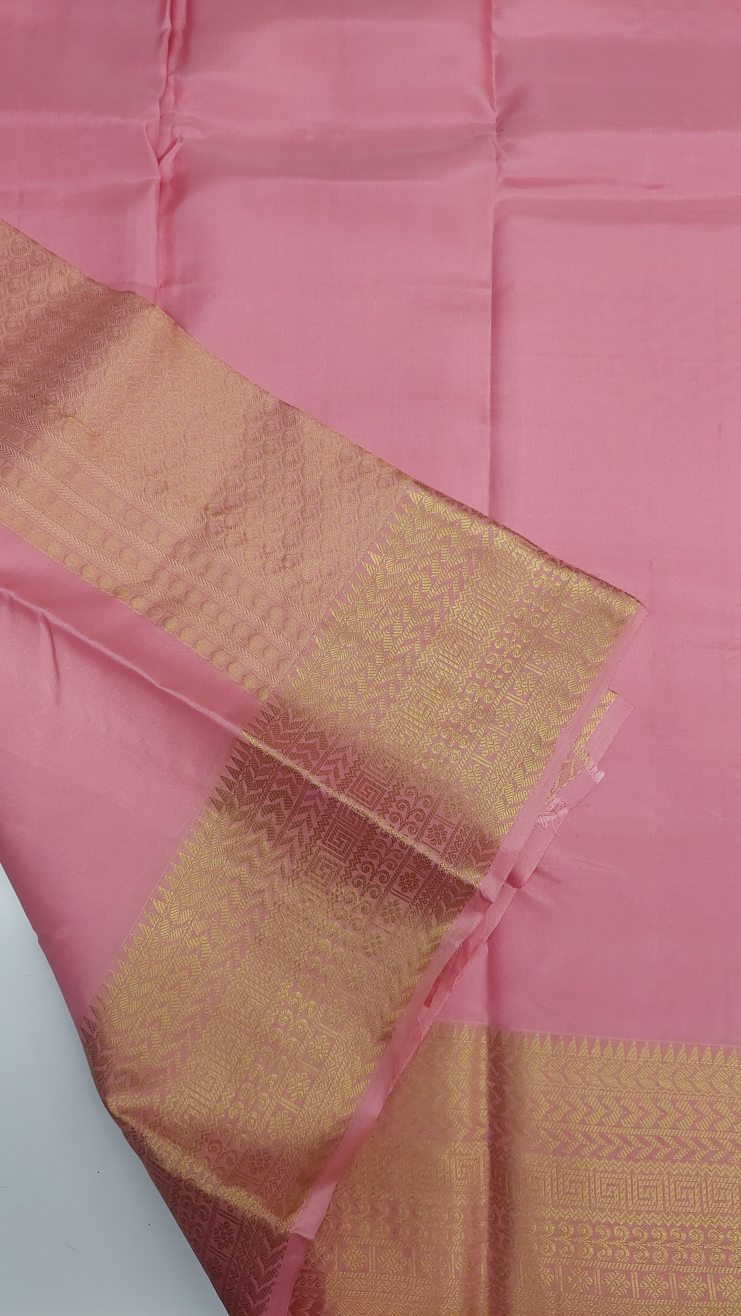 OLD ROSE PINK KANJIPURAM