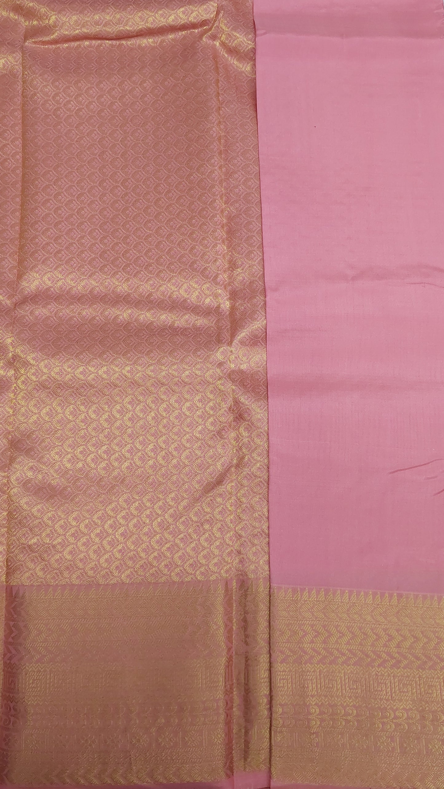 OLD ROSE PINK KANJIPURAM