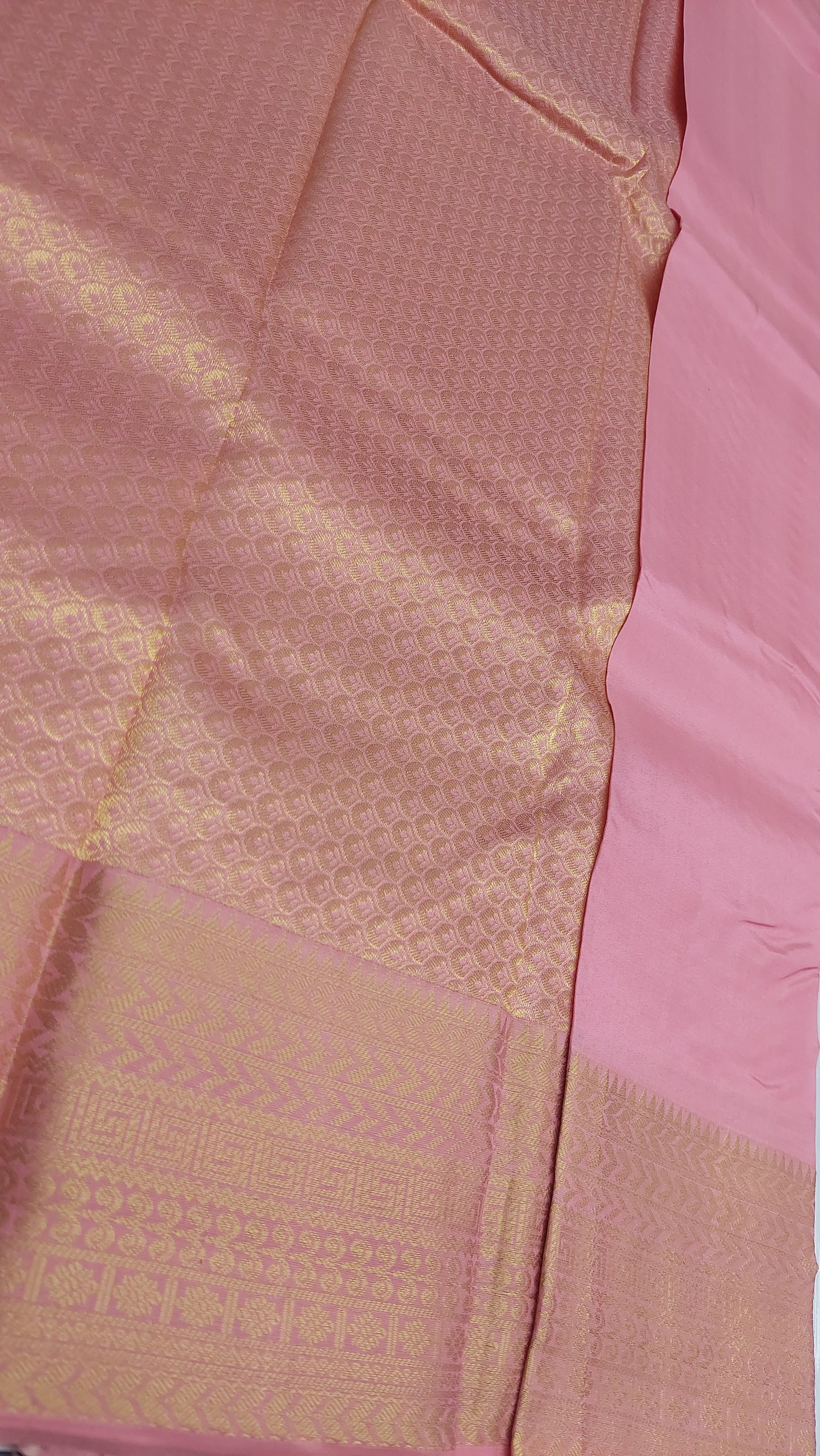 OLD ROSE PINK KANJIPURAM