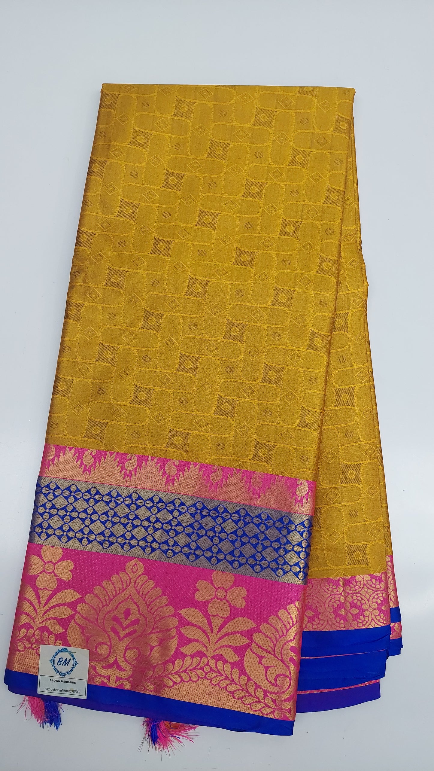 YELLOW COTTON SILK