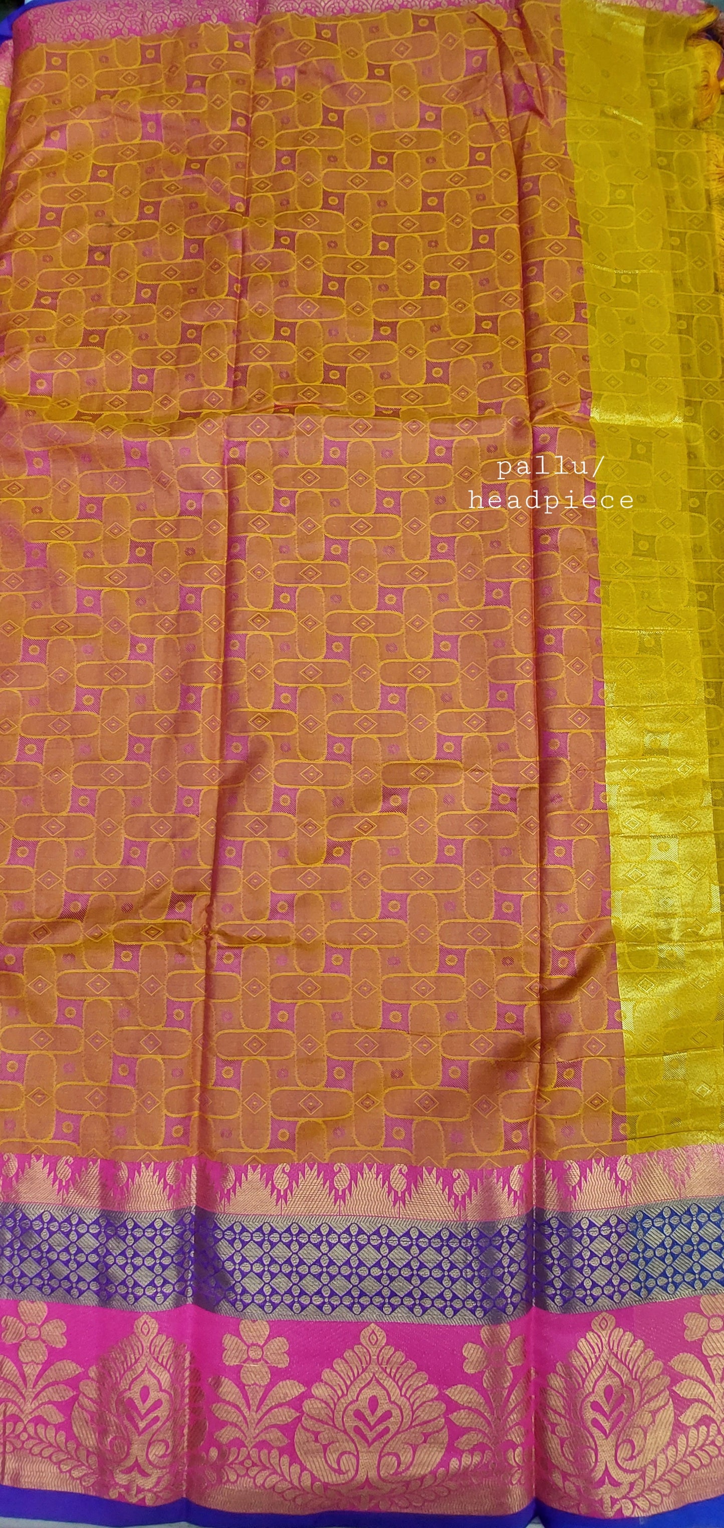YELLOW COTTON SILK