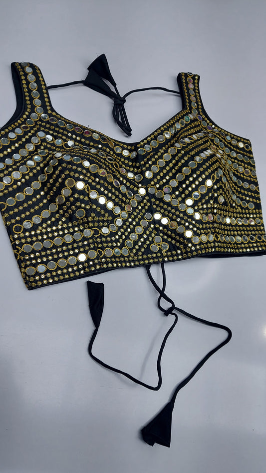 BLACK DESIGNER BLOUSE