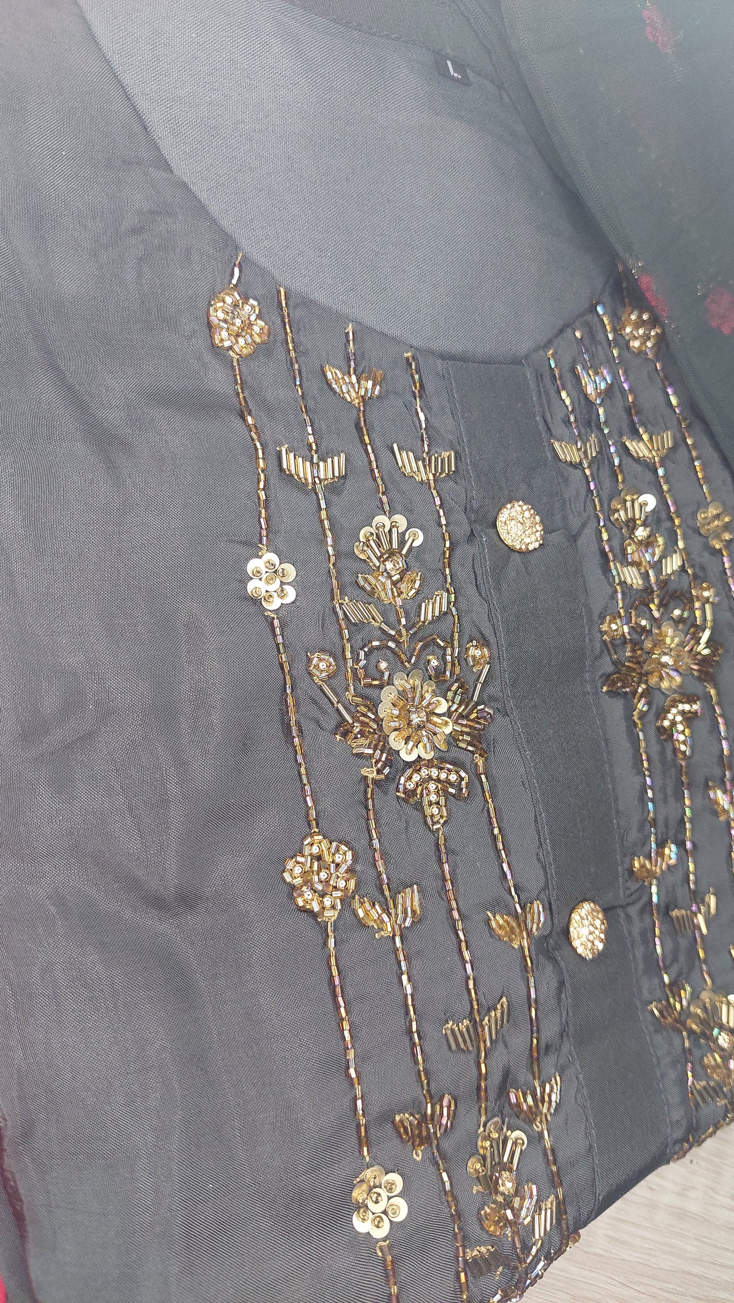 PINK & GREY TOP, GHAGHARA & DUPATTA