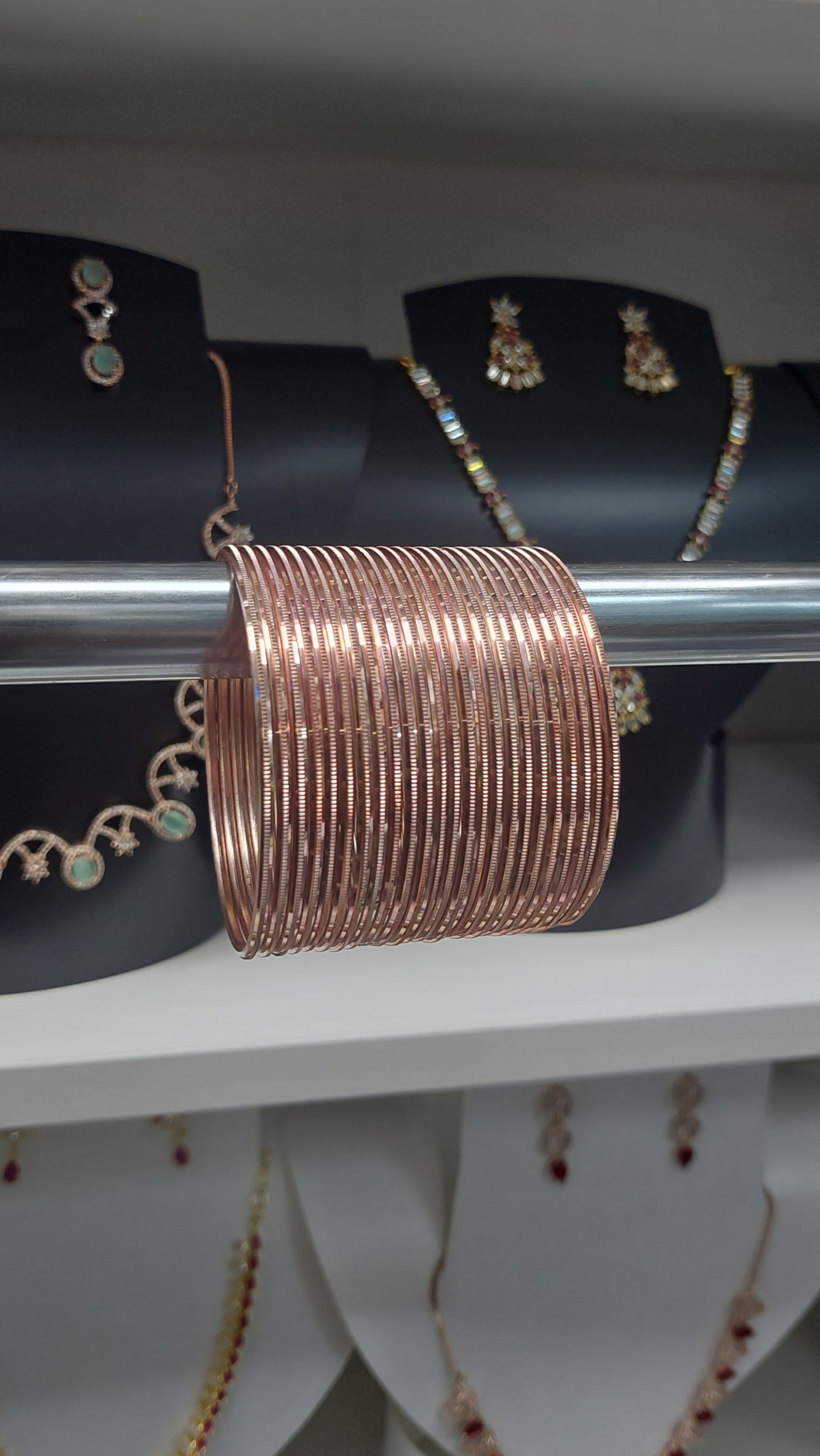 ROSE GOLD PLAIN BANGLES