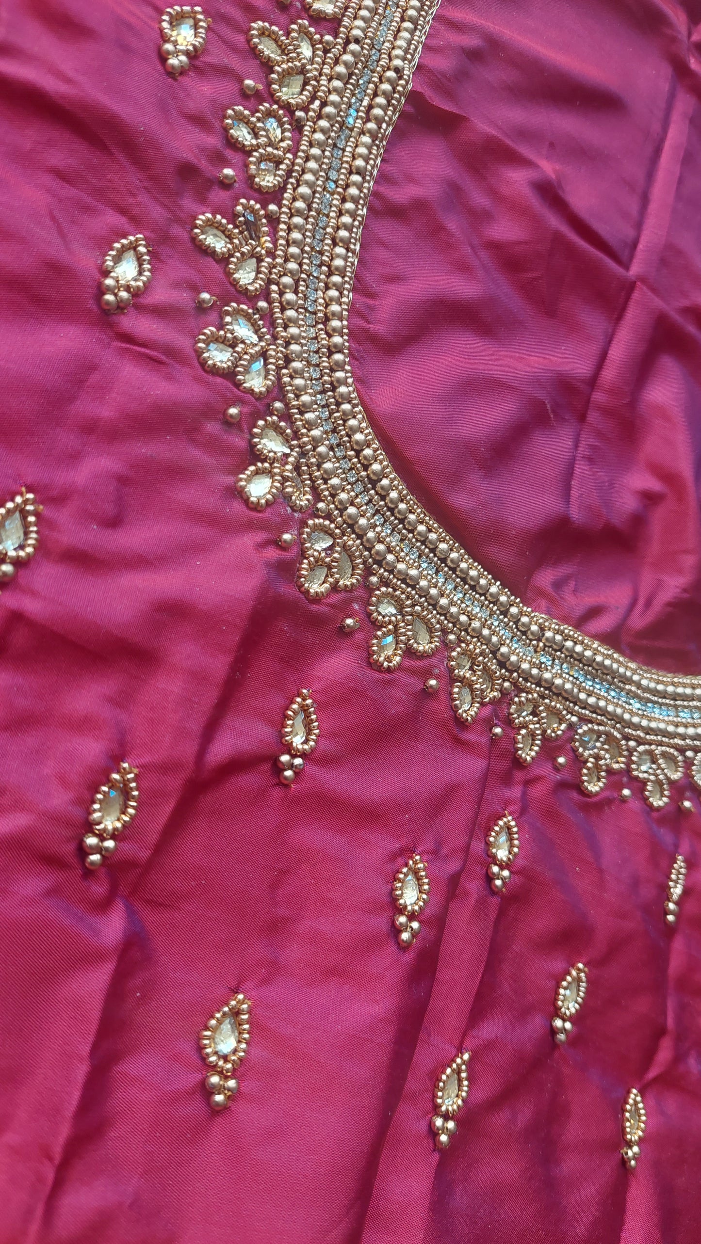 BRIDAL BLOUSE MATERIAL 013