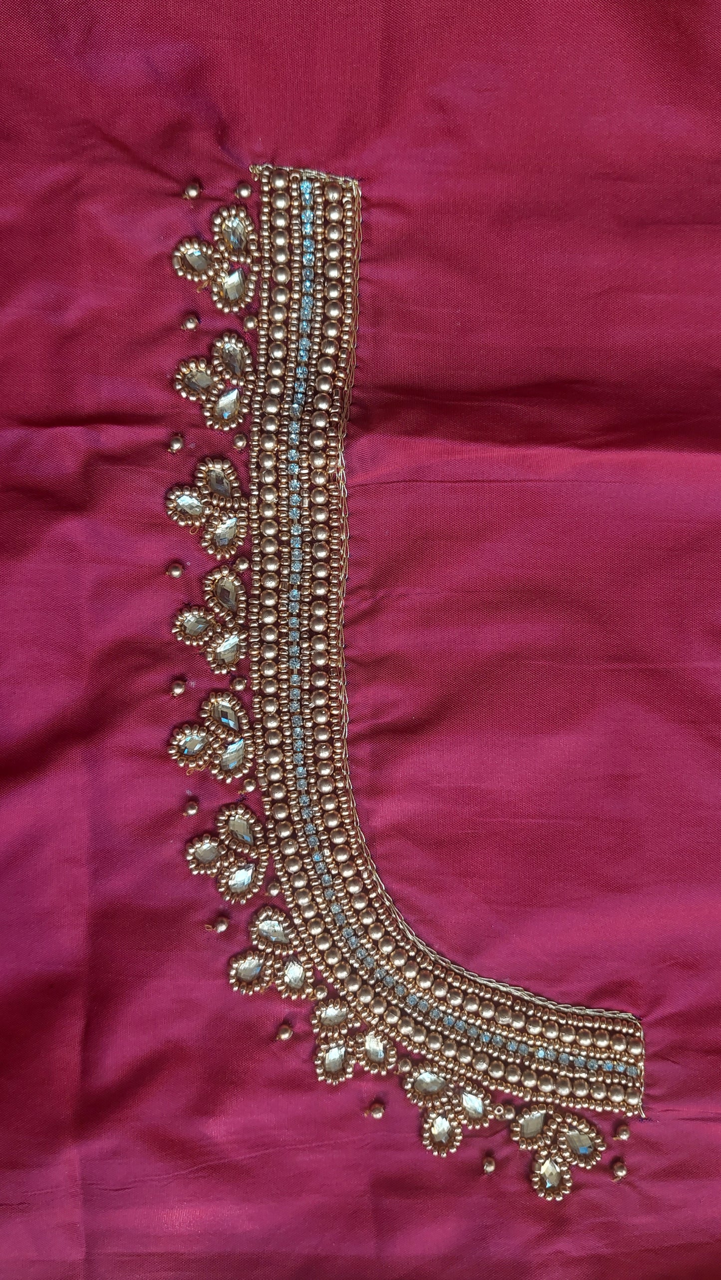 BRIDAL BLOUSE MATERIAL 013