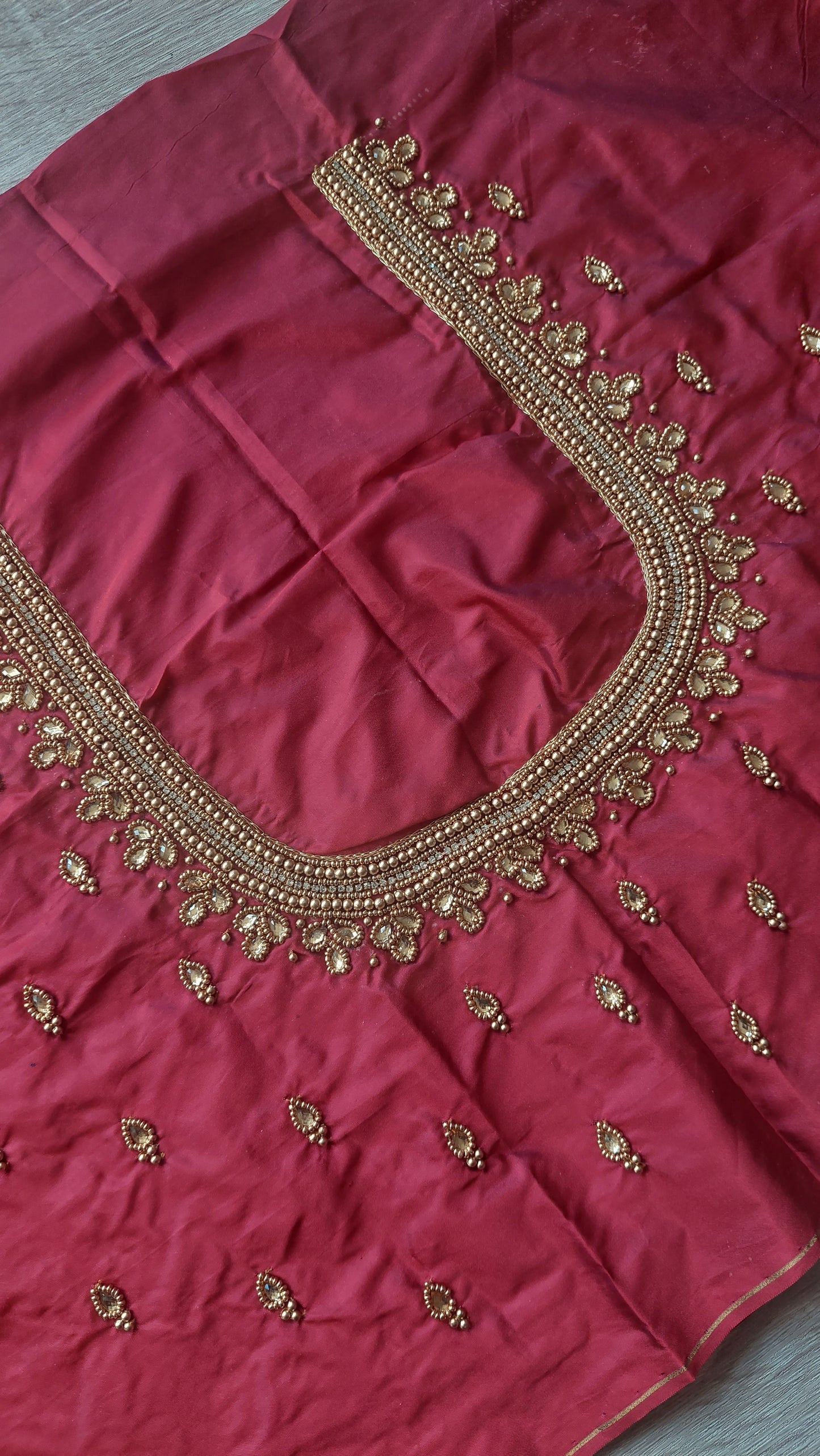 BRIDAL BLOUSE MATERIAL 013