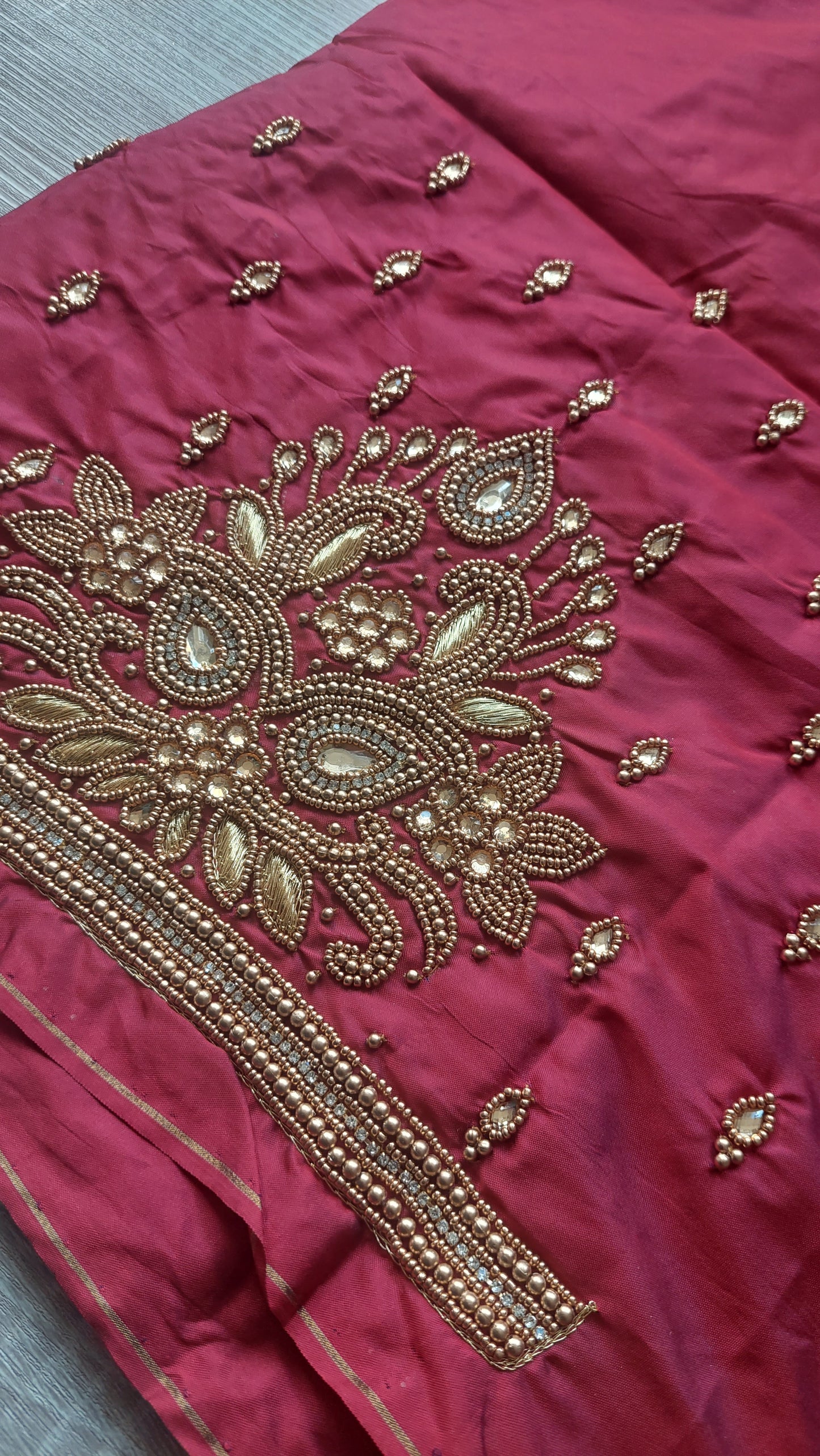 BRIDAL BLOUSE MATERIAL 013