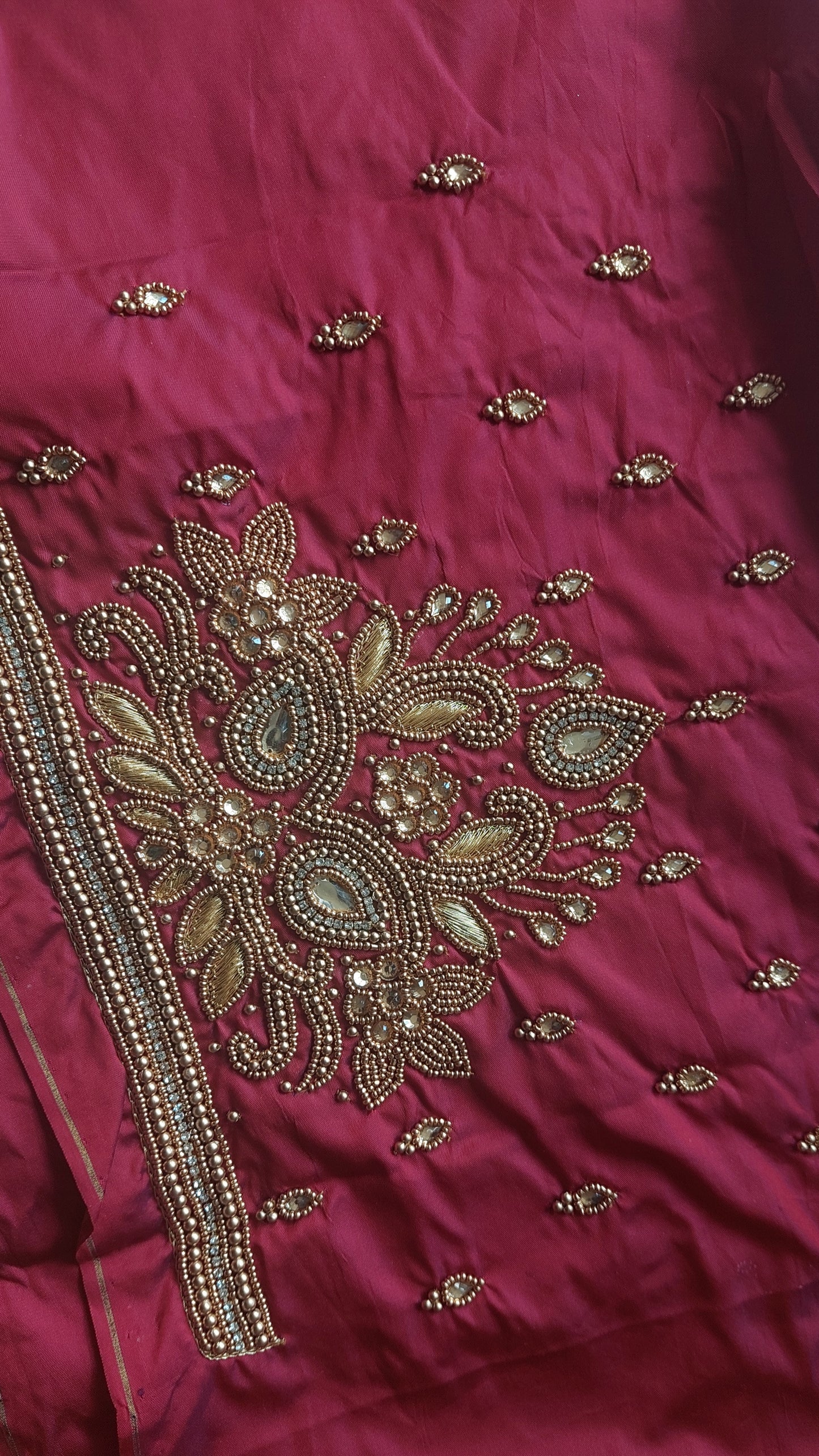 BRIDAL BLOUSE MATERIAL 013