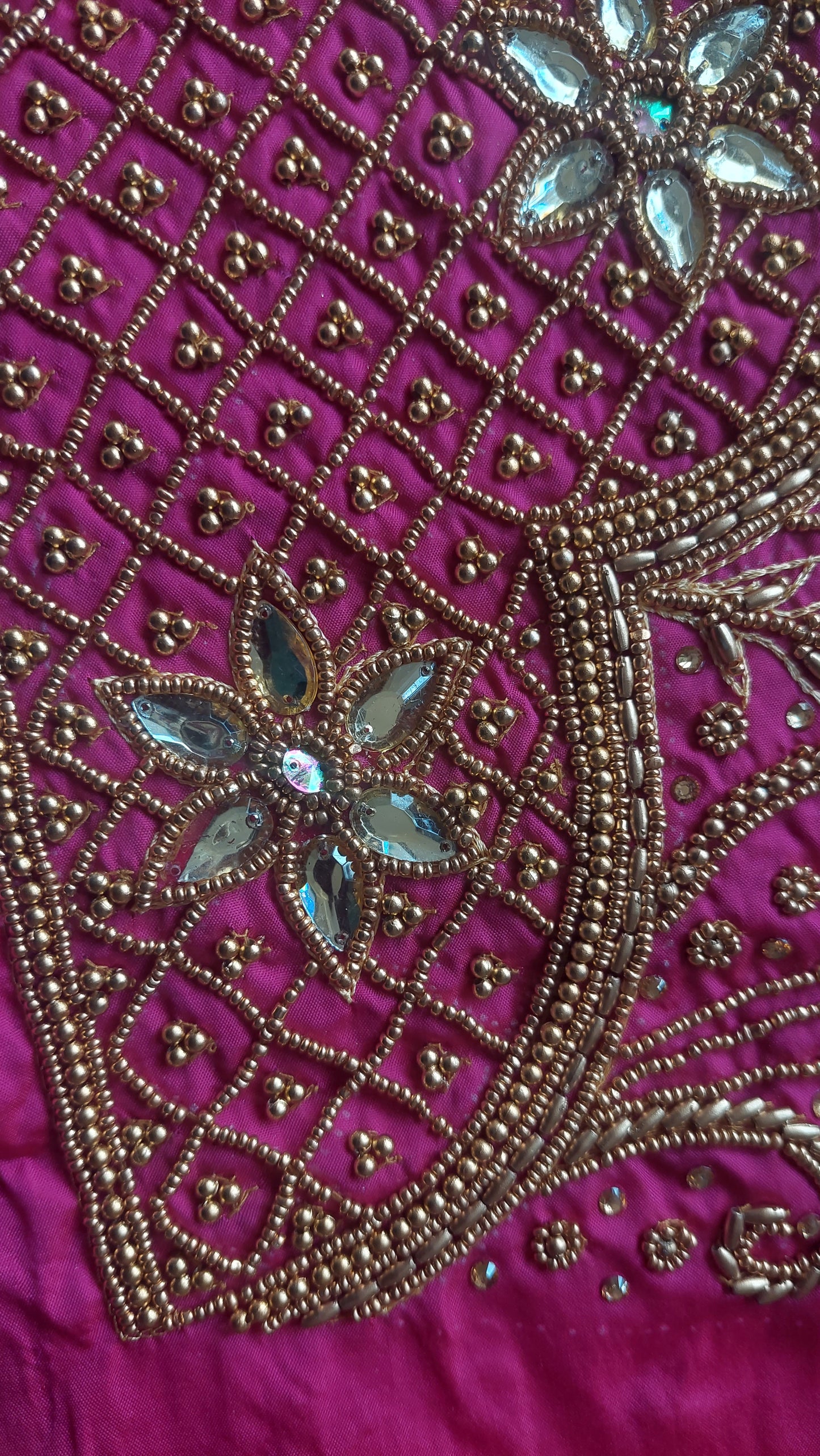 BRIDAL BLOUSE MATERIAL 014