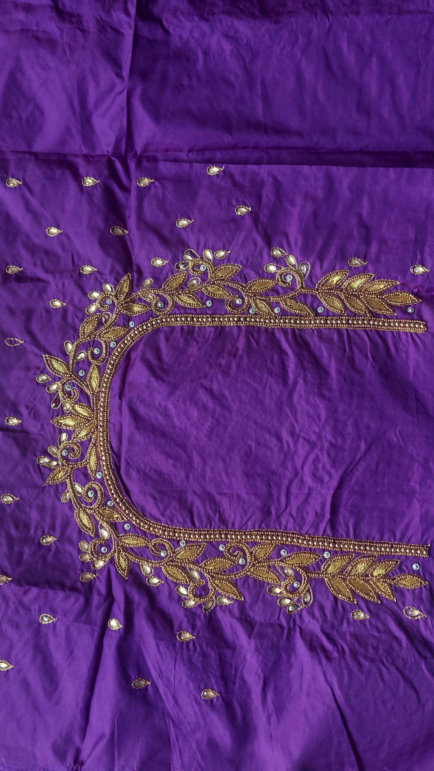 BRIDAL BLOUSE MATERIAL 015
