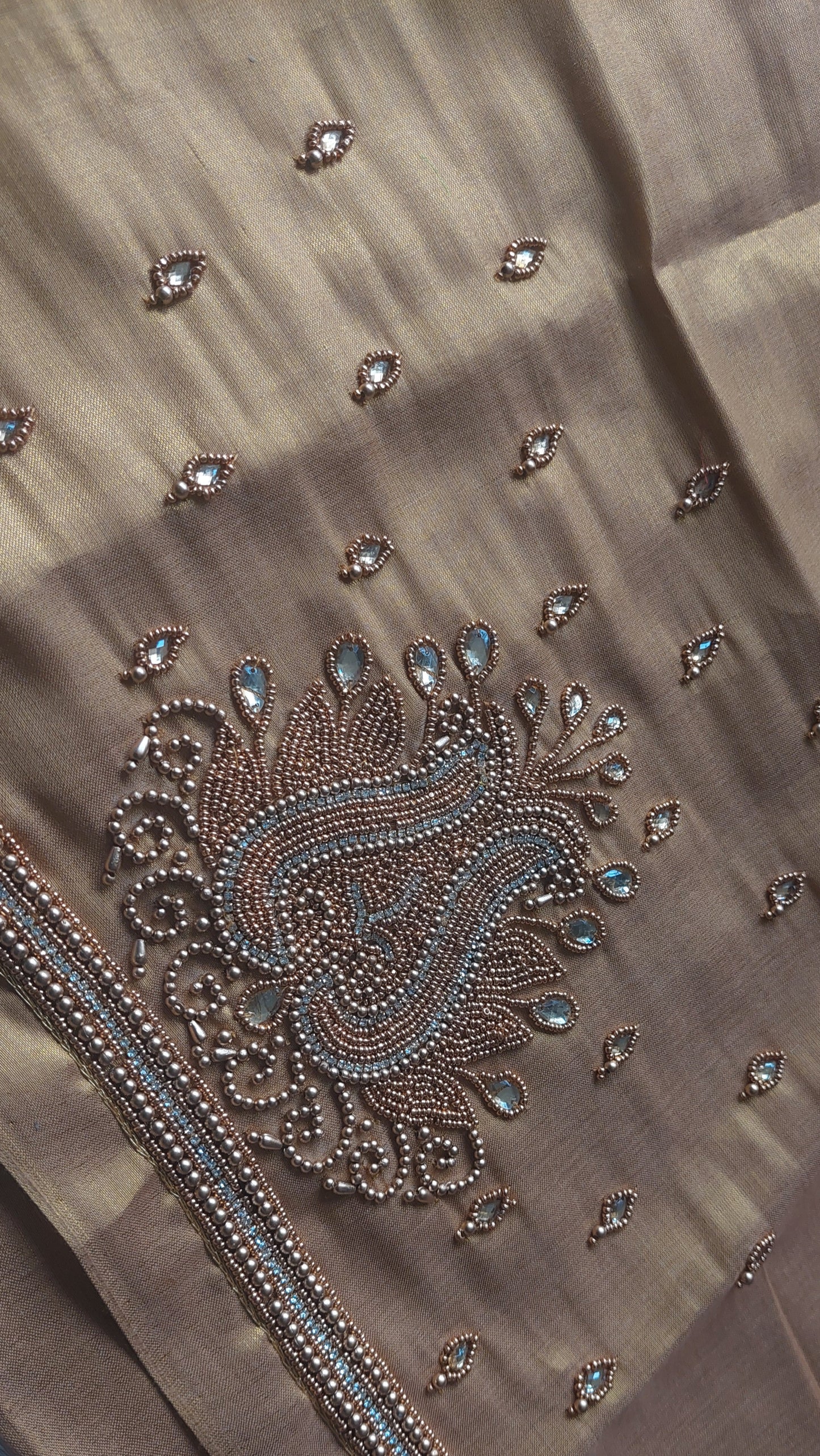 BRIDAL BLOUSE MATERIAL 017