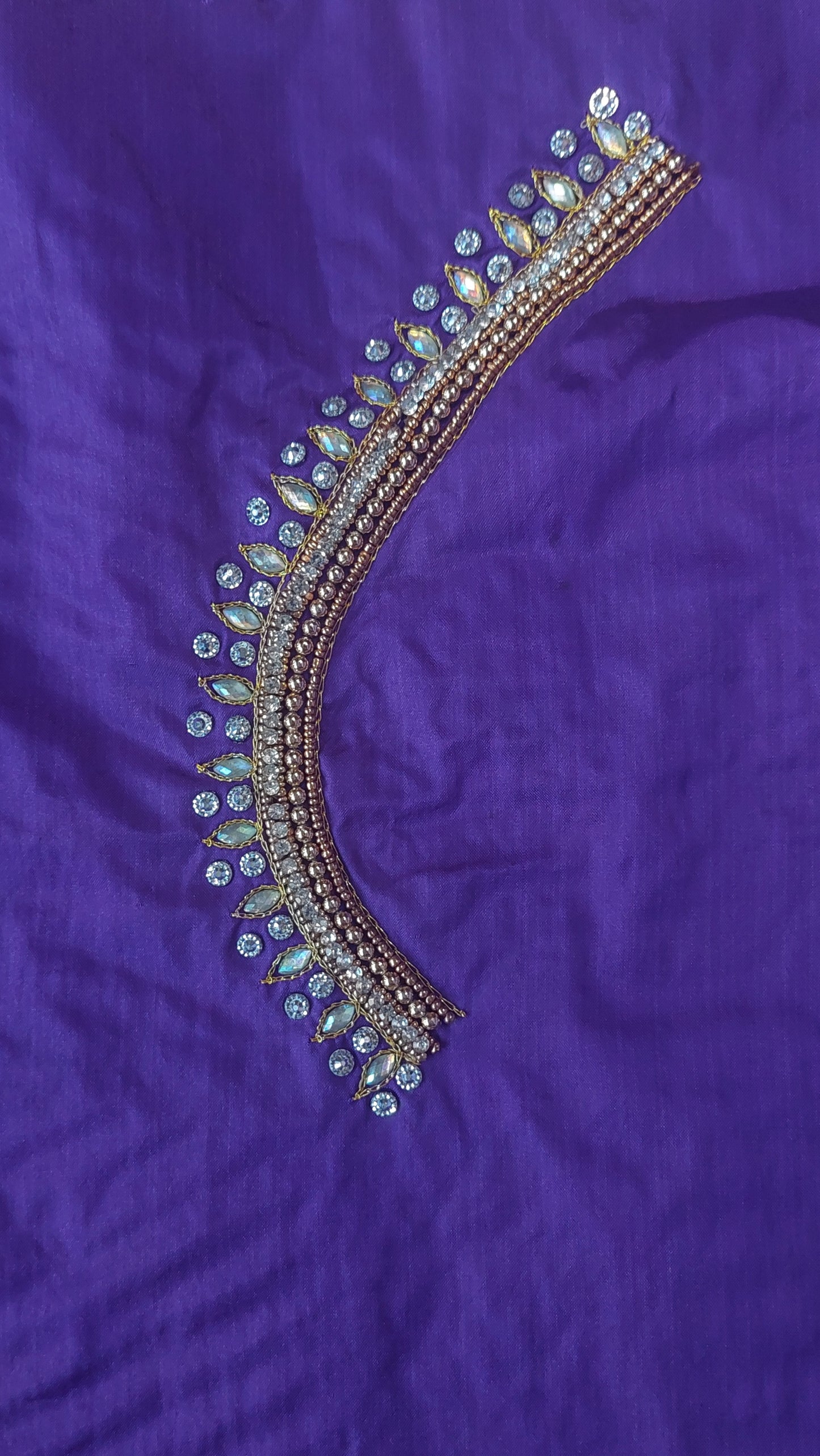 BRIDAL BLOUSE MATERIAL 019