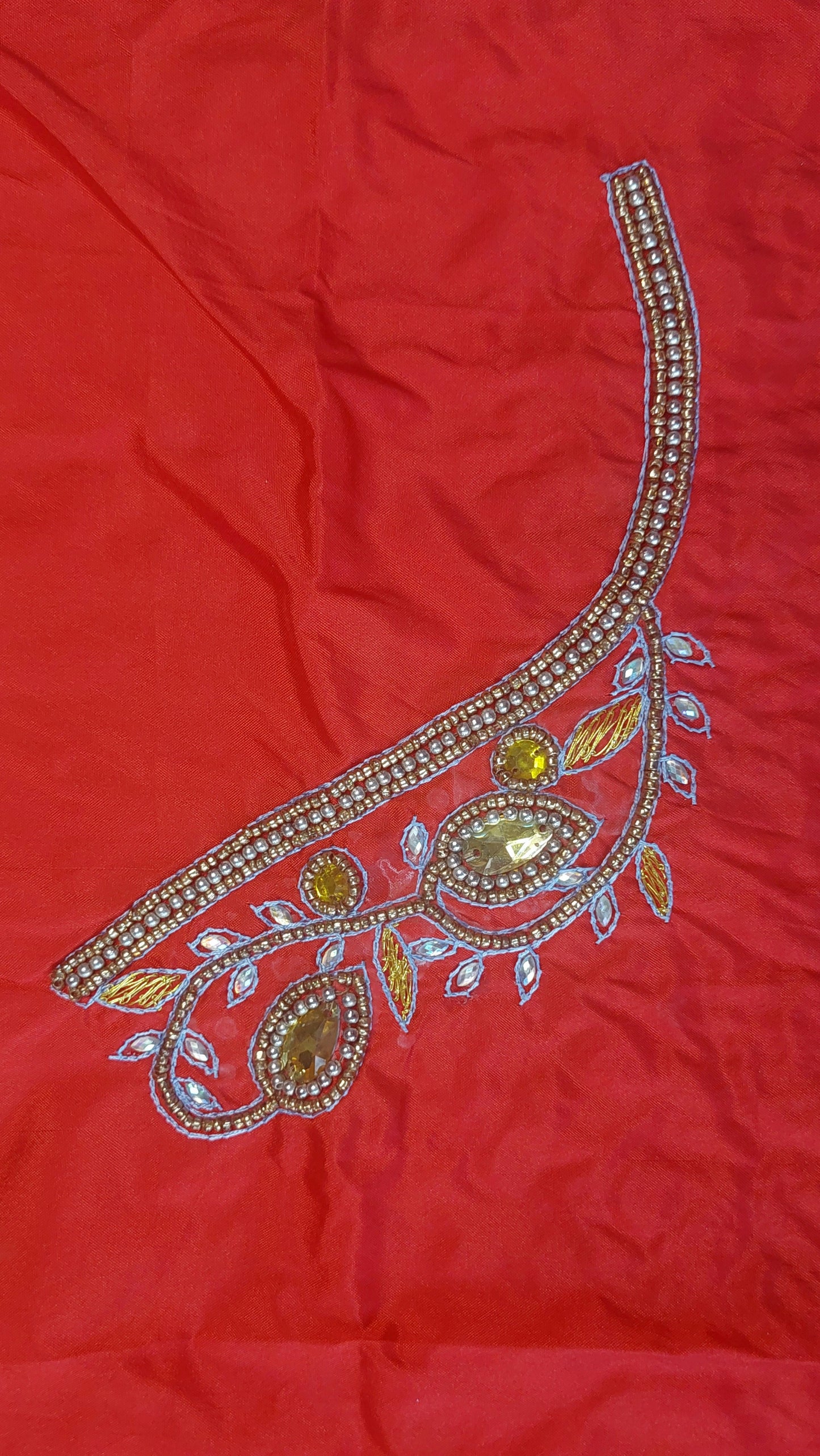 BRIDAL BLOUSE MATERIAL 022