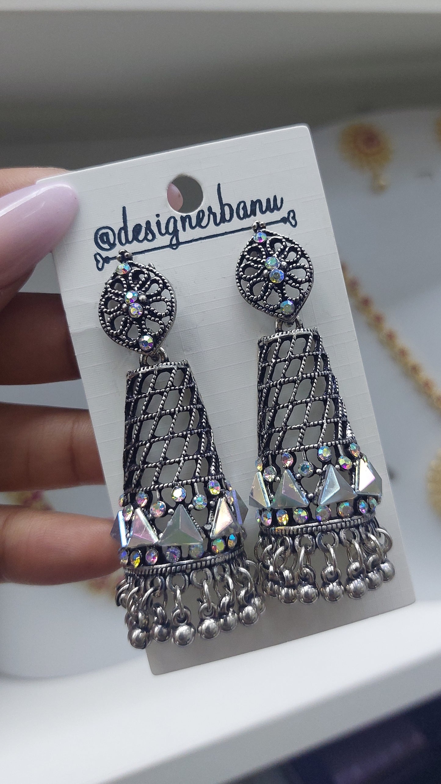 ANTIQUE SILVER JUMKHAS E0089