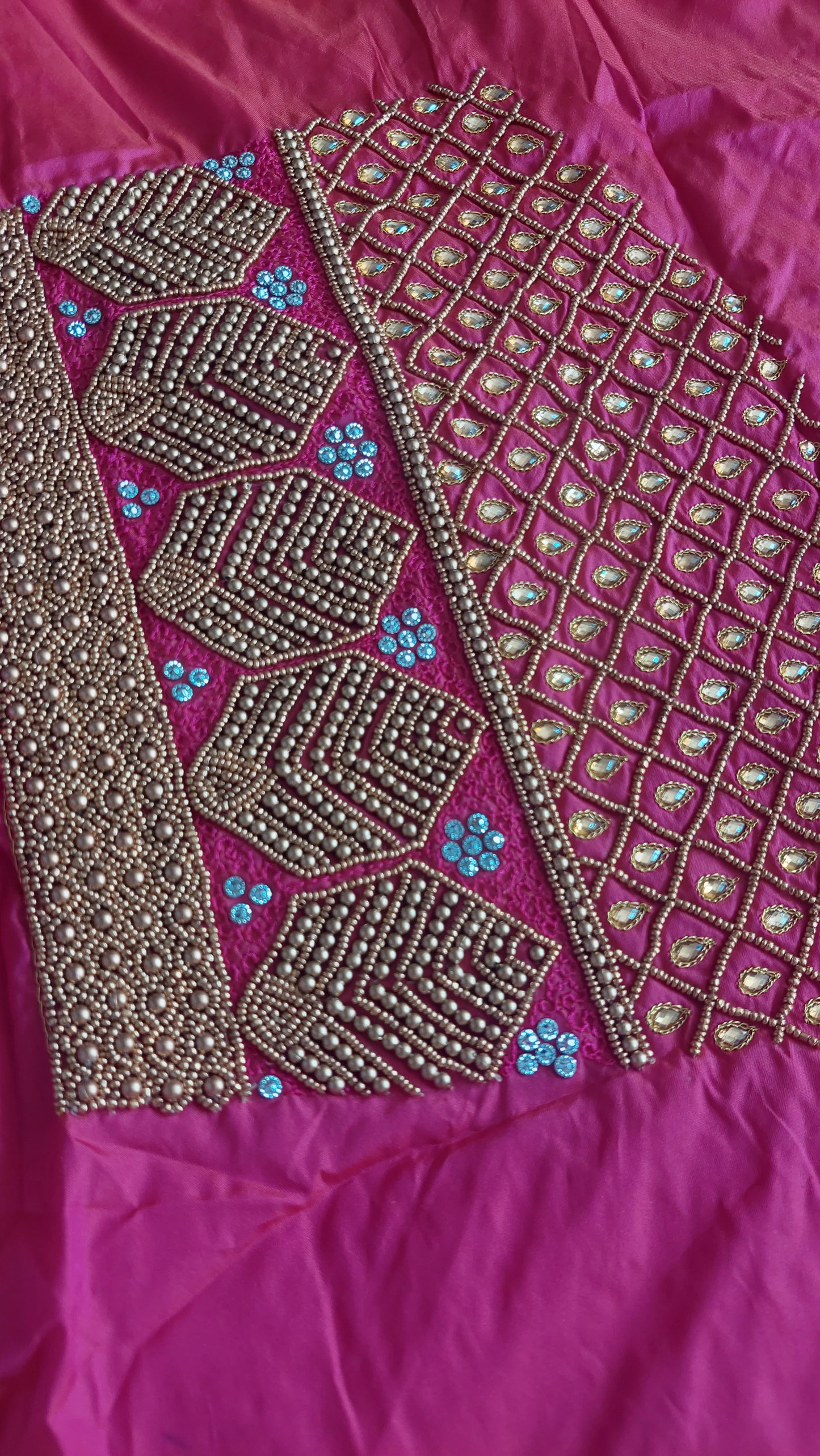 BRIDAL BLOUSE MATERIAL 023