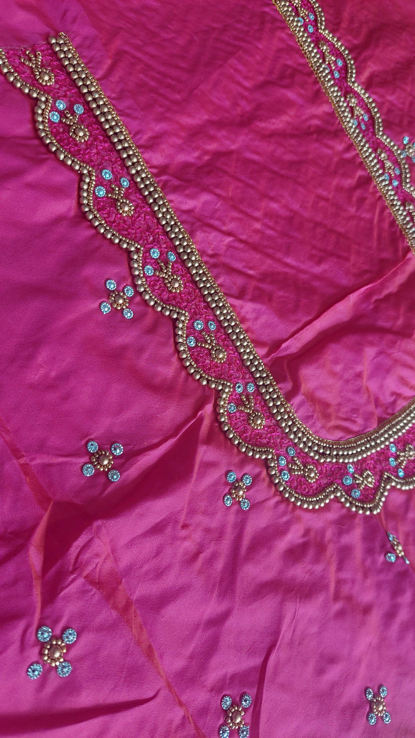 BRIDAL BLOUSE MATERIAL 023