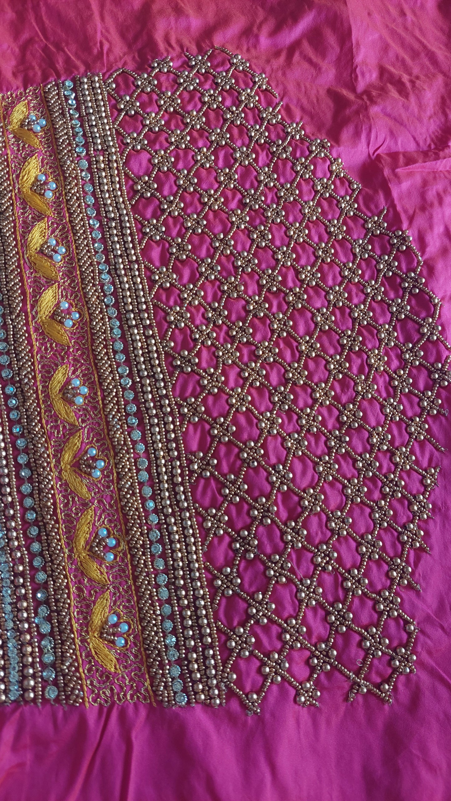 BRIDAL BLOUSE MATERIAL 025
