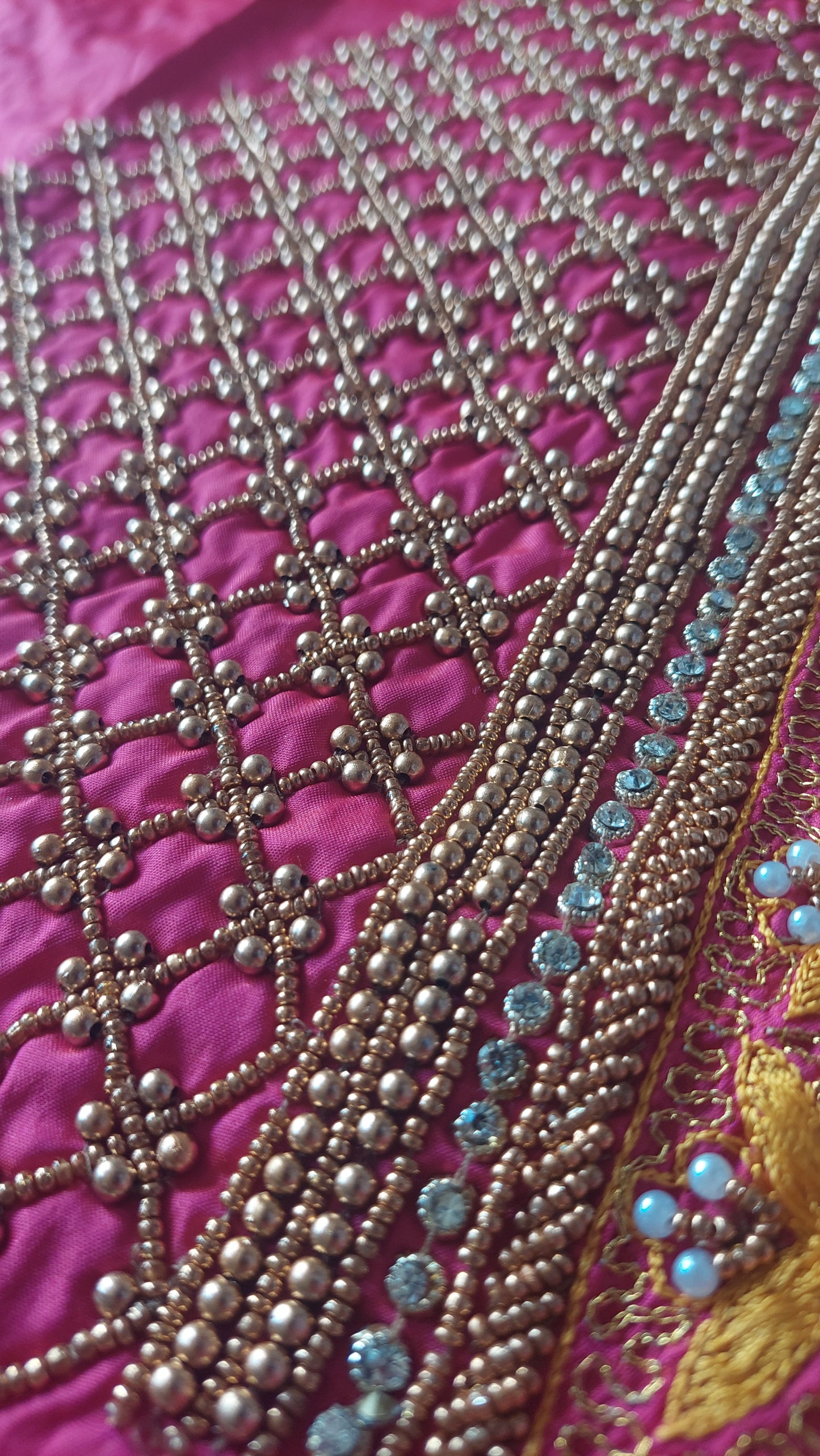 BRIDAL BLOUSE MATERIAL 025