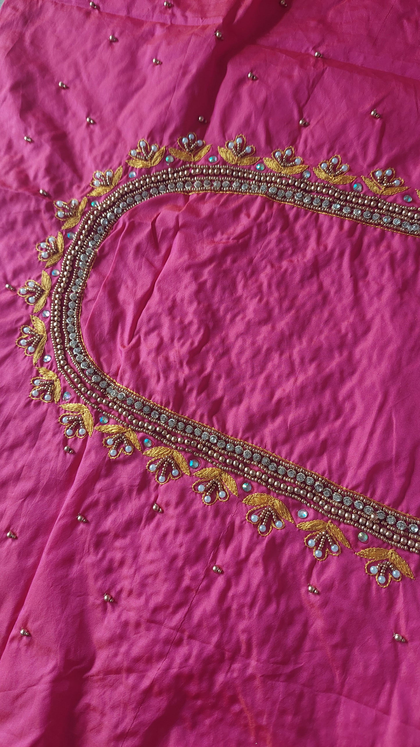 BRIDAL BLOUSE MATERIAL 025
