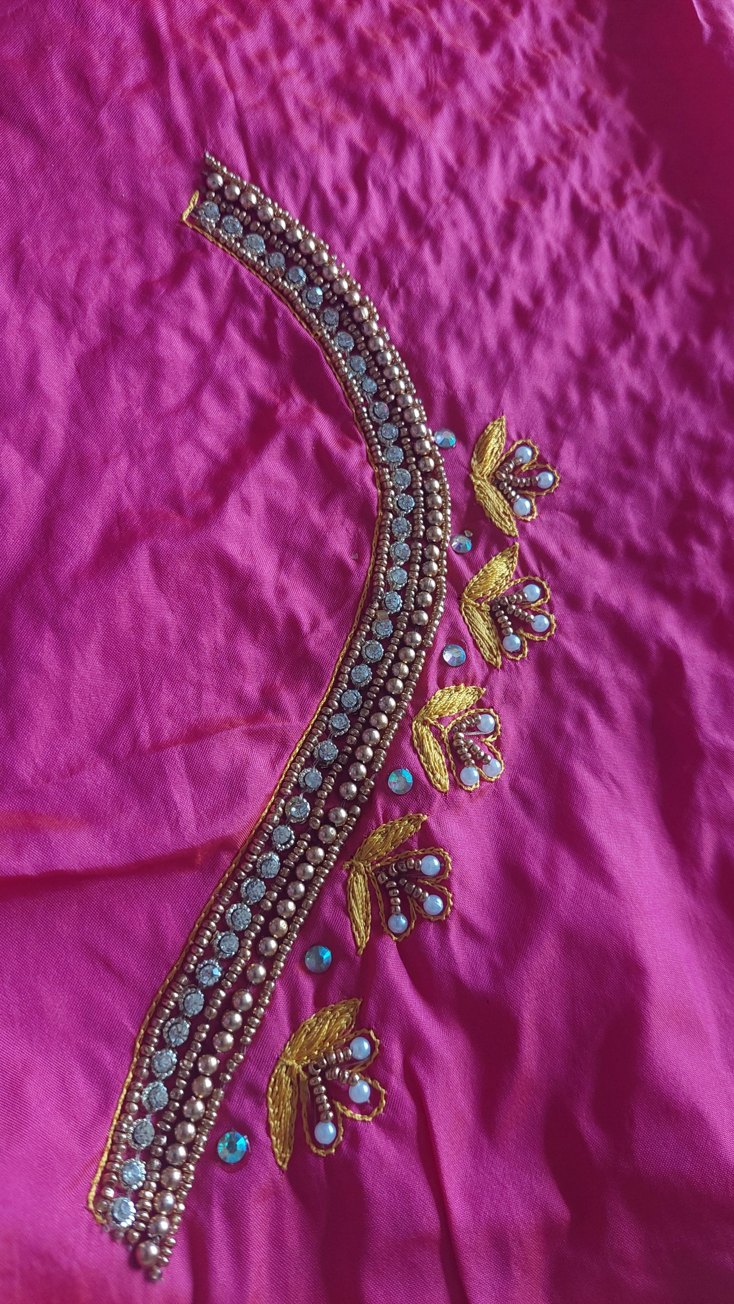 BRIDAL BLOUSE MATERIAL 025