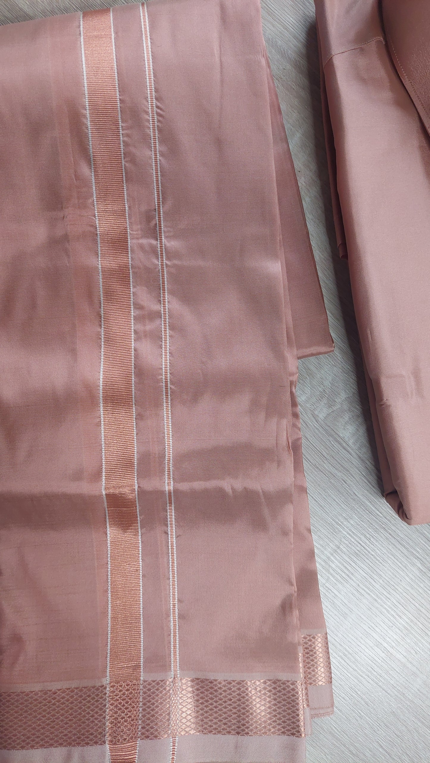 ROSE GOLD VESTI & SHIRT