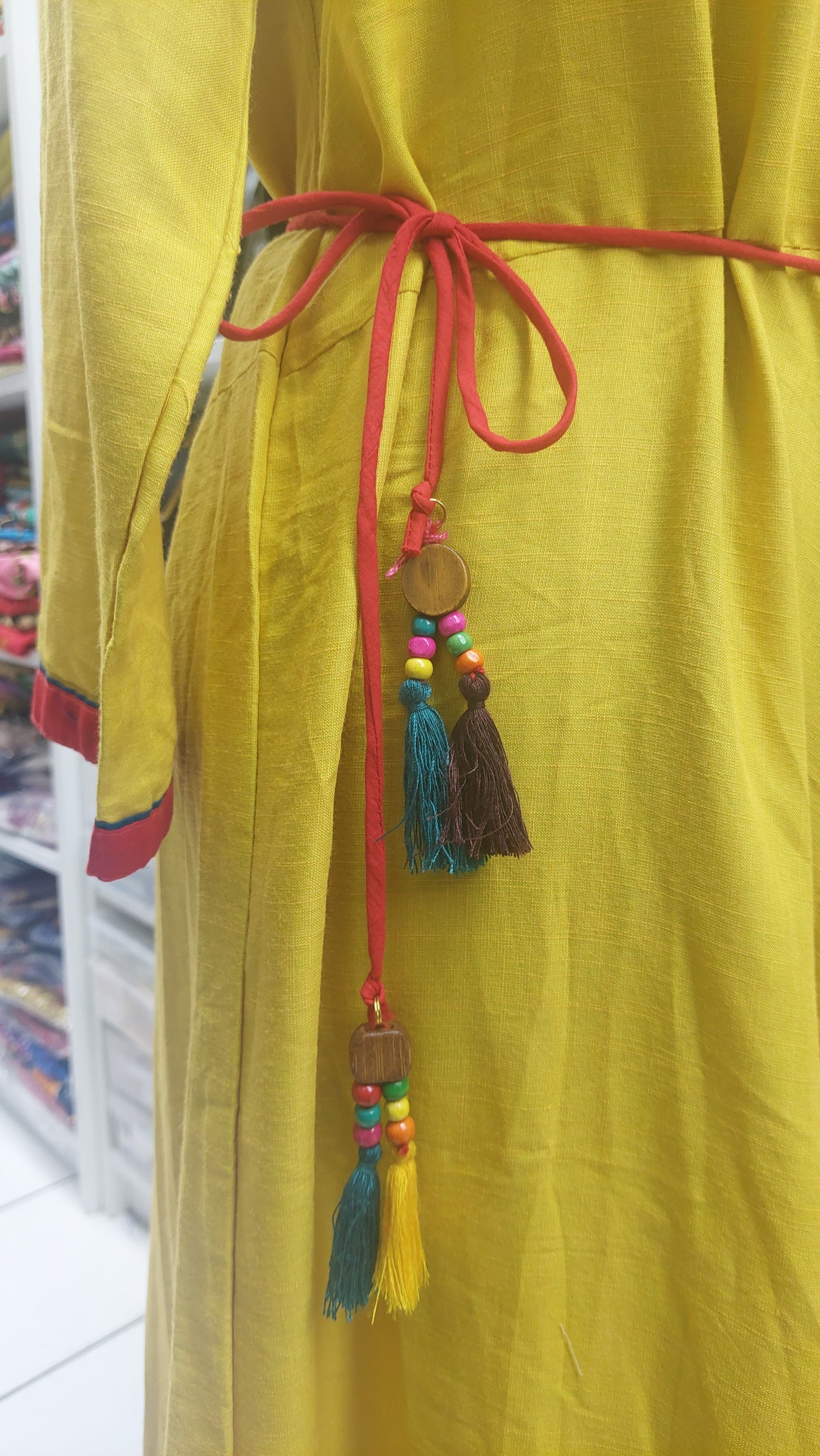 YELLOW GOWN (XXL)