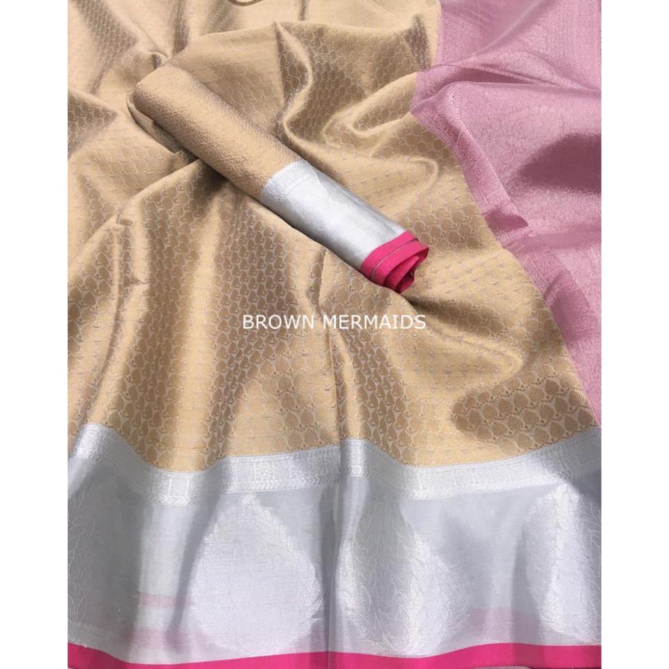 Tanchoi silk saree