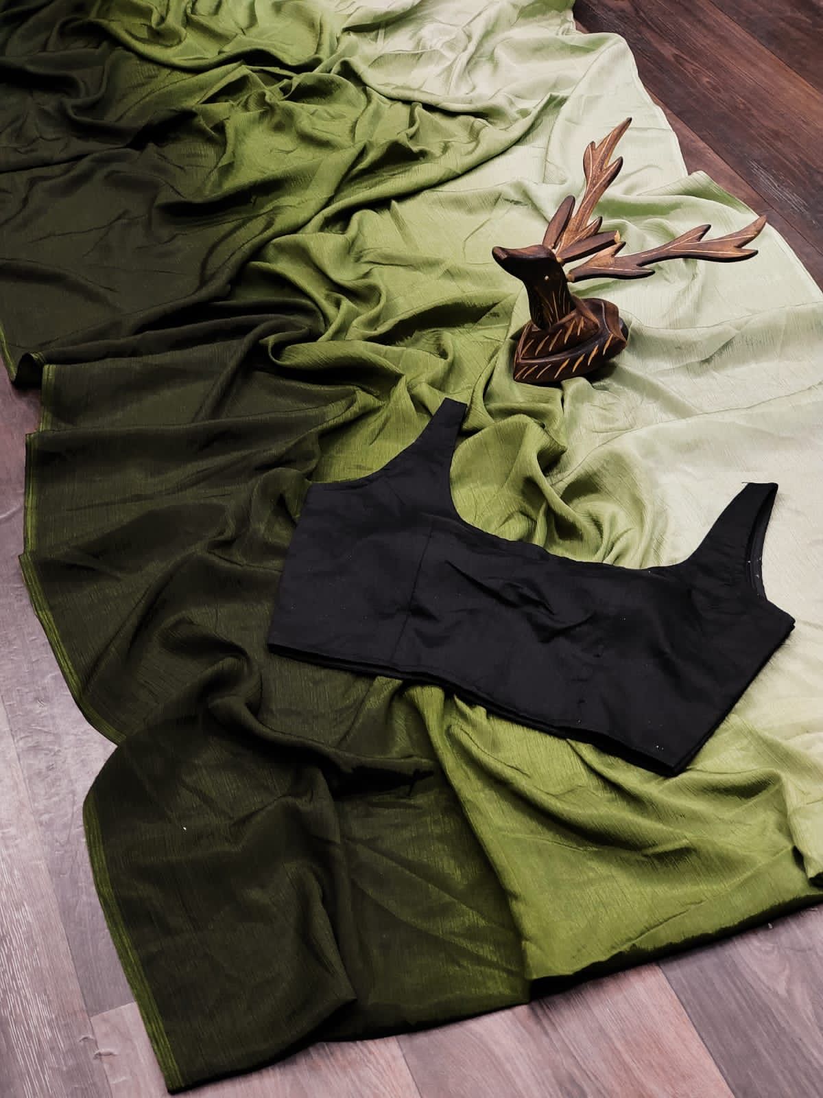 SOFT CHINON SILK (GREEN)