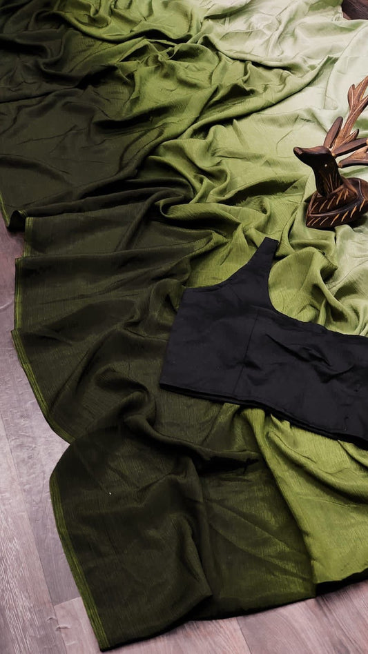 SOFT CHINON SILK (GREEN)