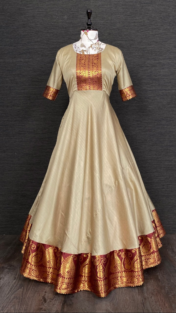 GOLD & RED GOWN