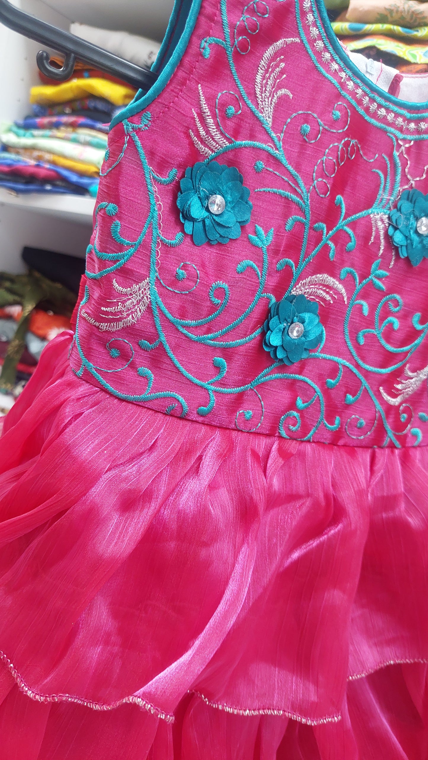 PINK DRESS (SIZE 20)