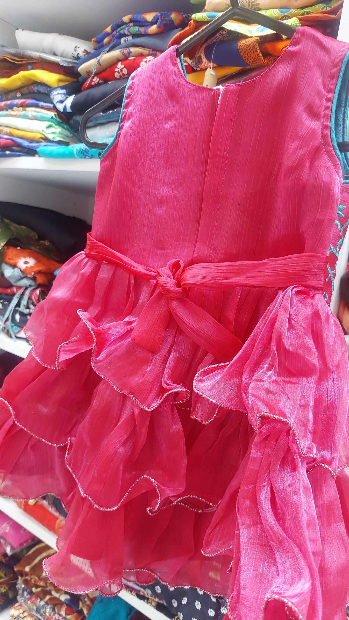 PINK DRESS (SIZE 20)