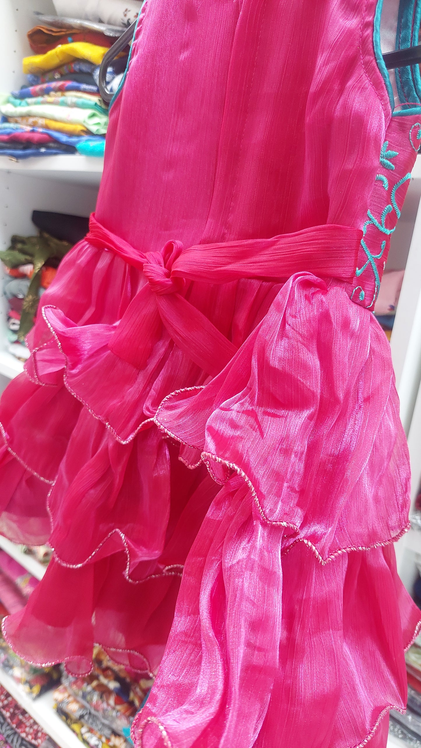 PINK DRESS (SIZE 20)